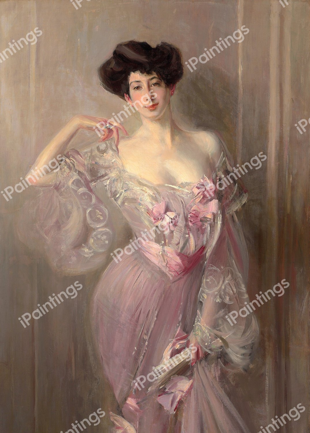 Portrait of Betty Wertheimer, 1902. The painting by Giovanni Boldini