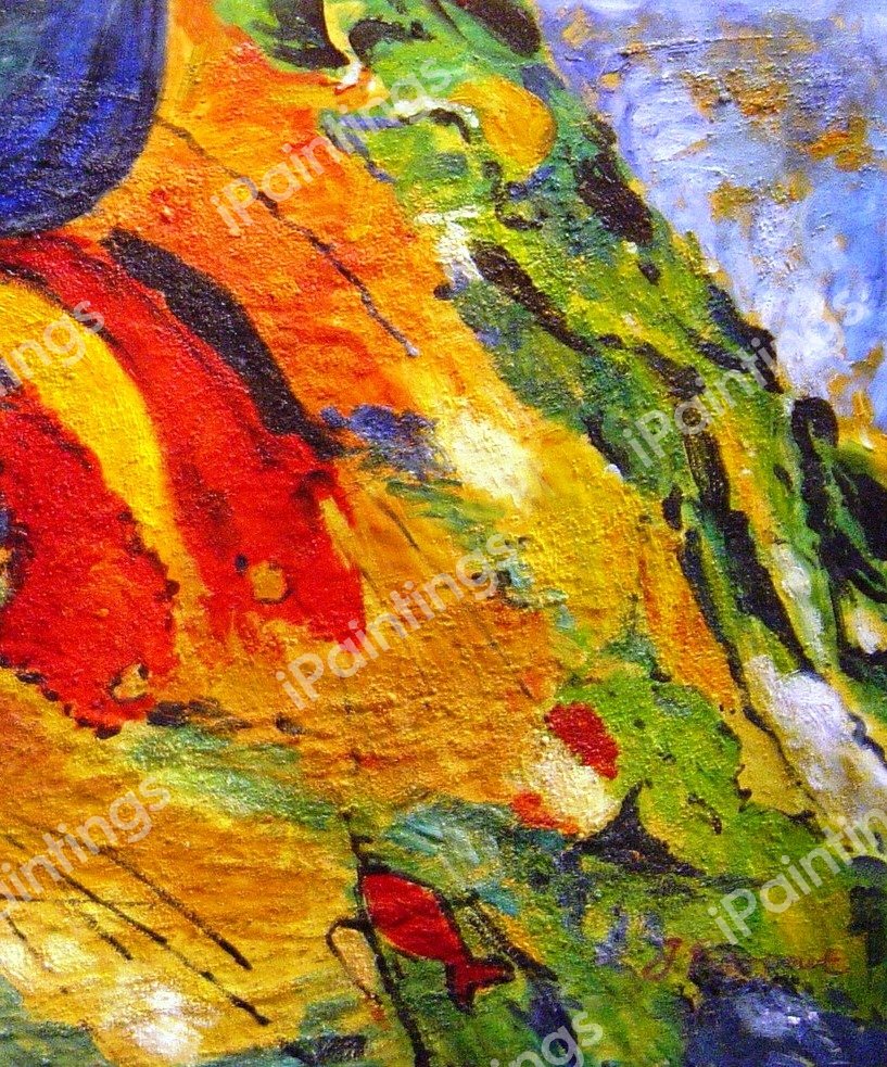 Gorgeous Abstract Free Flow. The painting by Our Originals