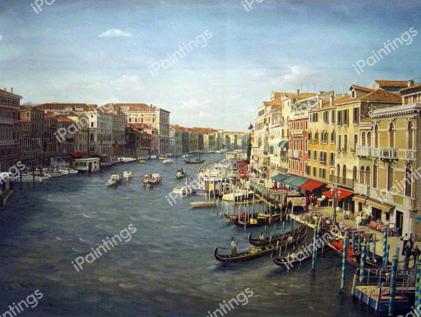 Grand Canal, Venice. The painting by Our Originals