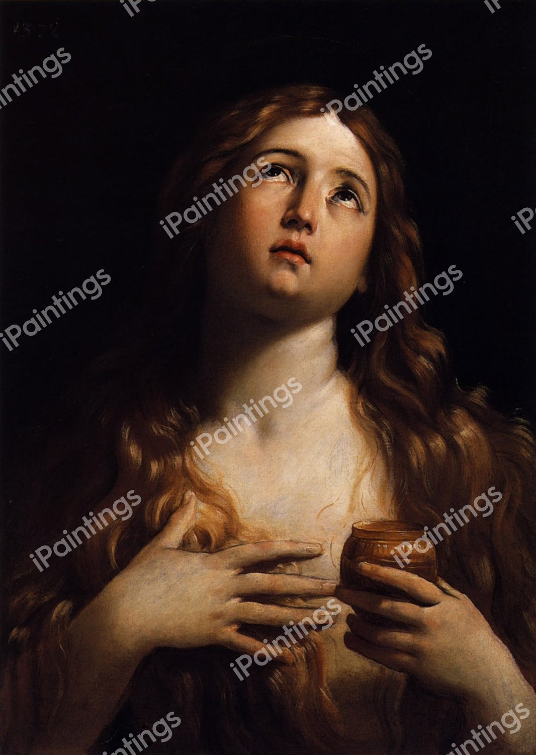 Mary Magdalene. The painting by Guido Reni