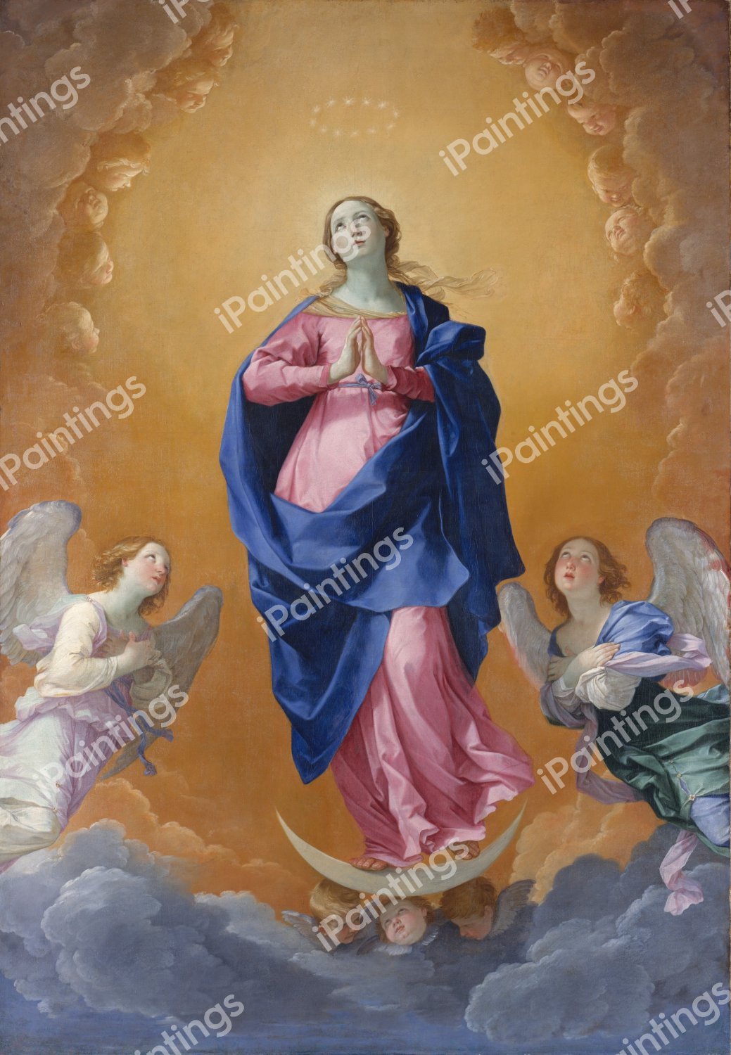 The Immaculate Conception. The painting by Guido Reni