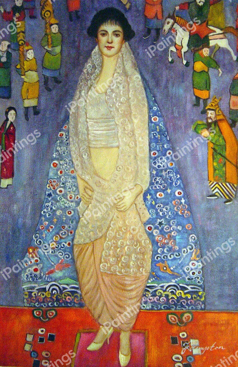 Baroness Elisabeth Bachhofen-Echt. The painting by Gustav Klimt