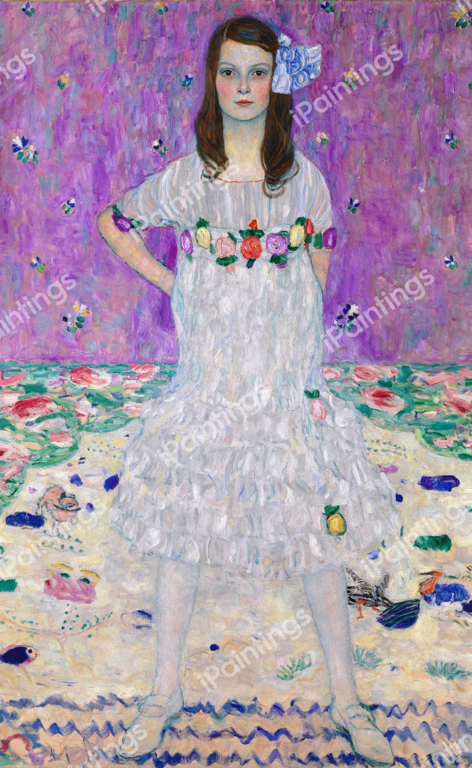 Mada Primavesi. The painting by Gustav Klimt