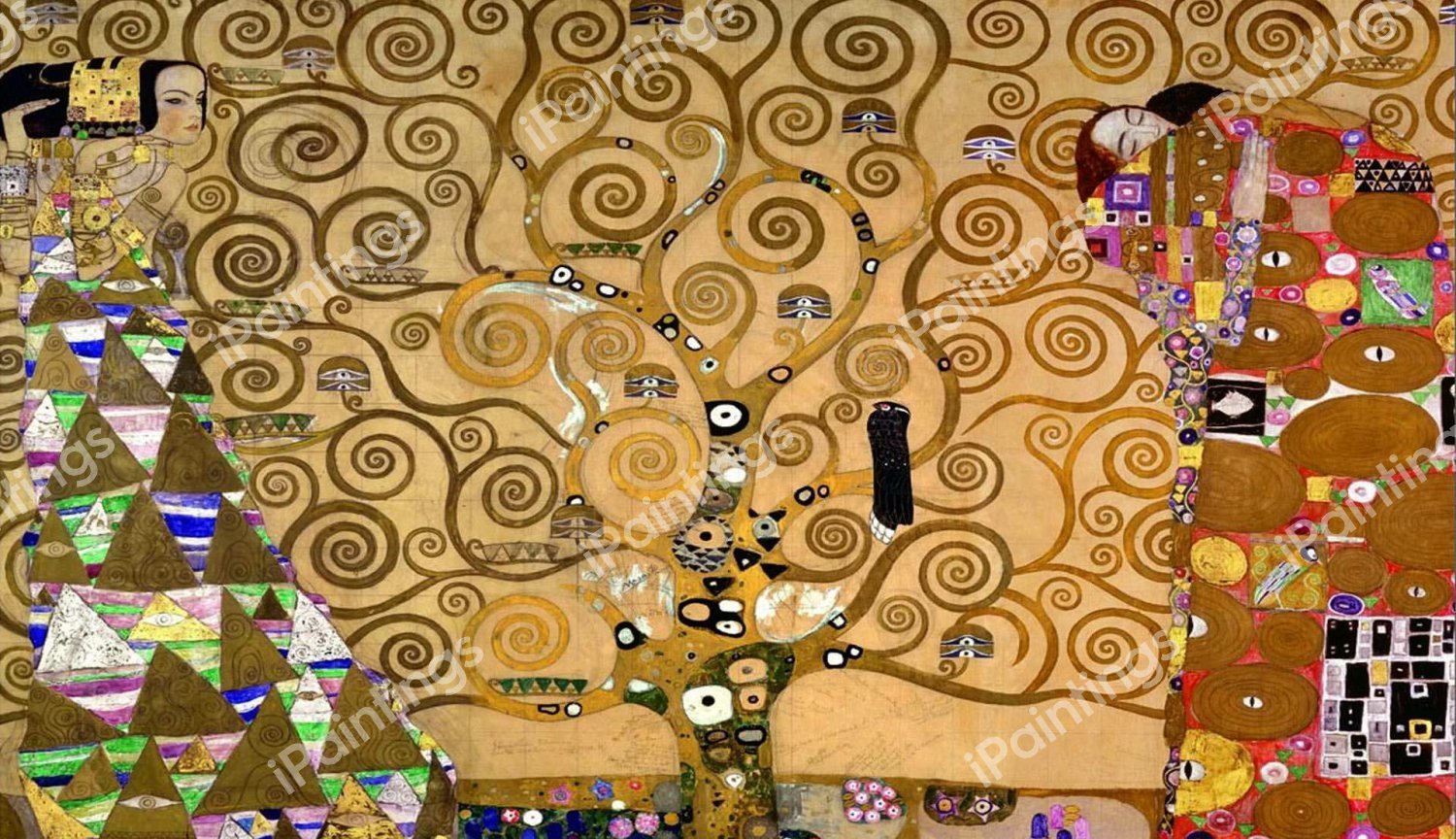 The Tree of Life. The painting by Gustav Klimt