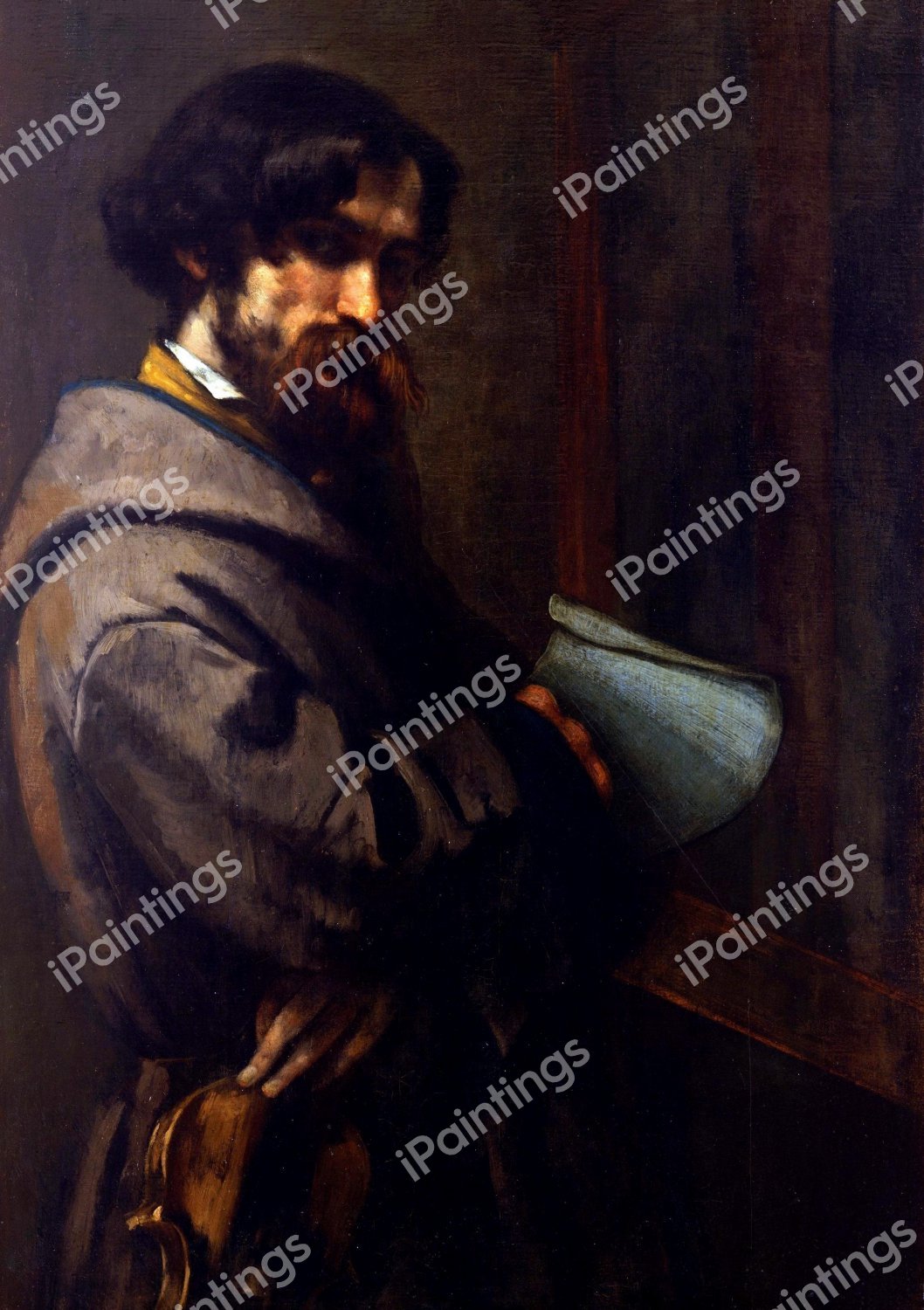 Alphonse Promayet. The painting by Gustave Courbet