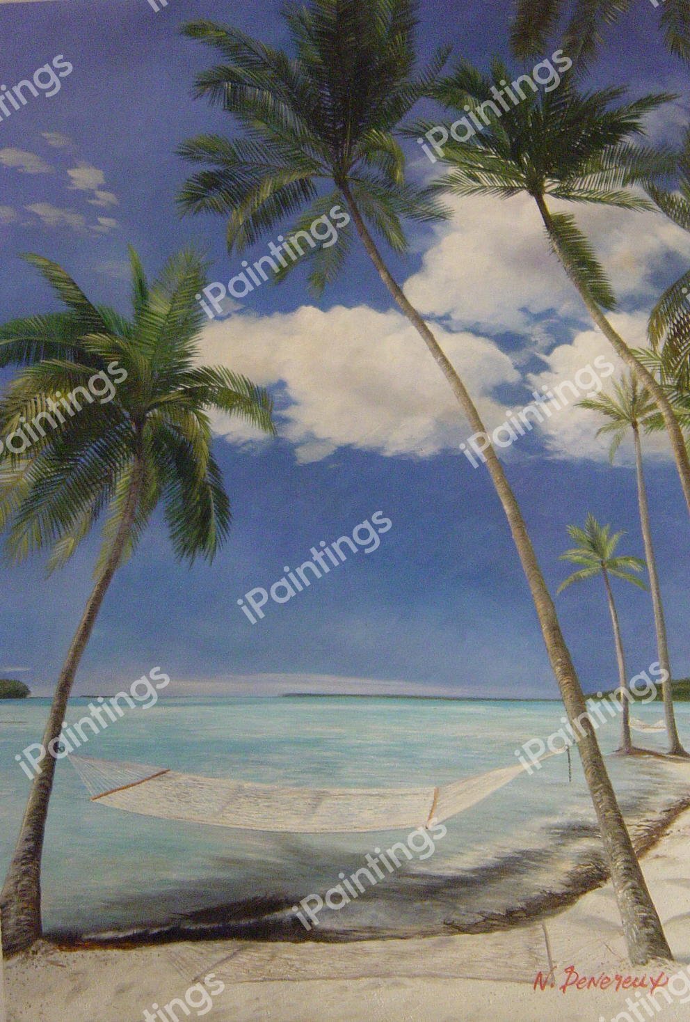Hammock Heaven. The painting by Our Originals