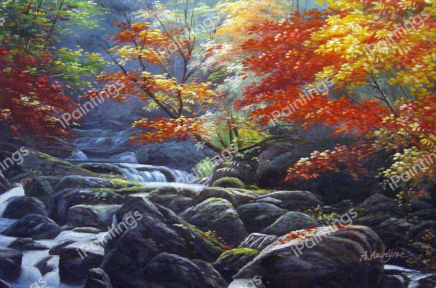 Heaven On Earth. The painting by Our Originals