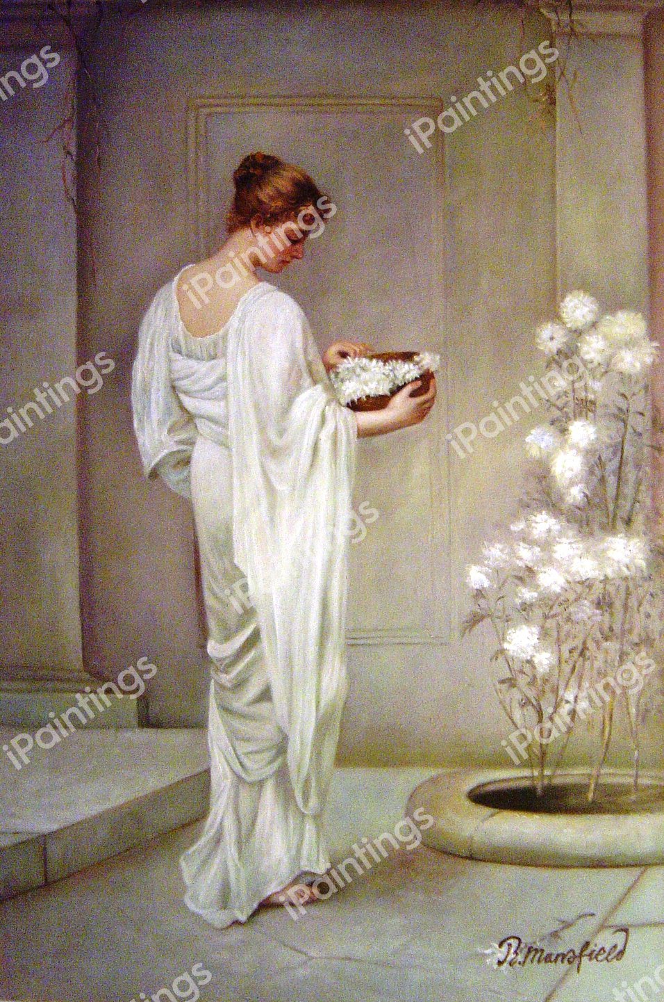 Divinely Fair. The painting by Henry Thomas Schafer