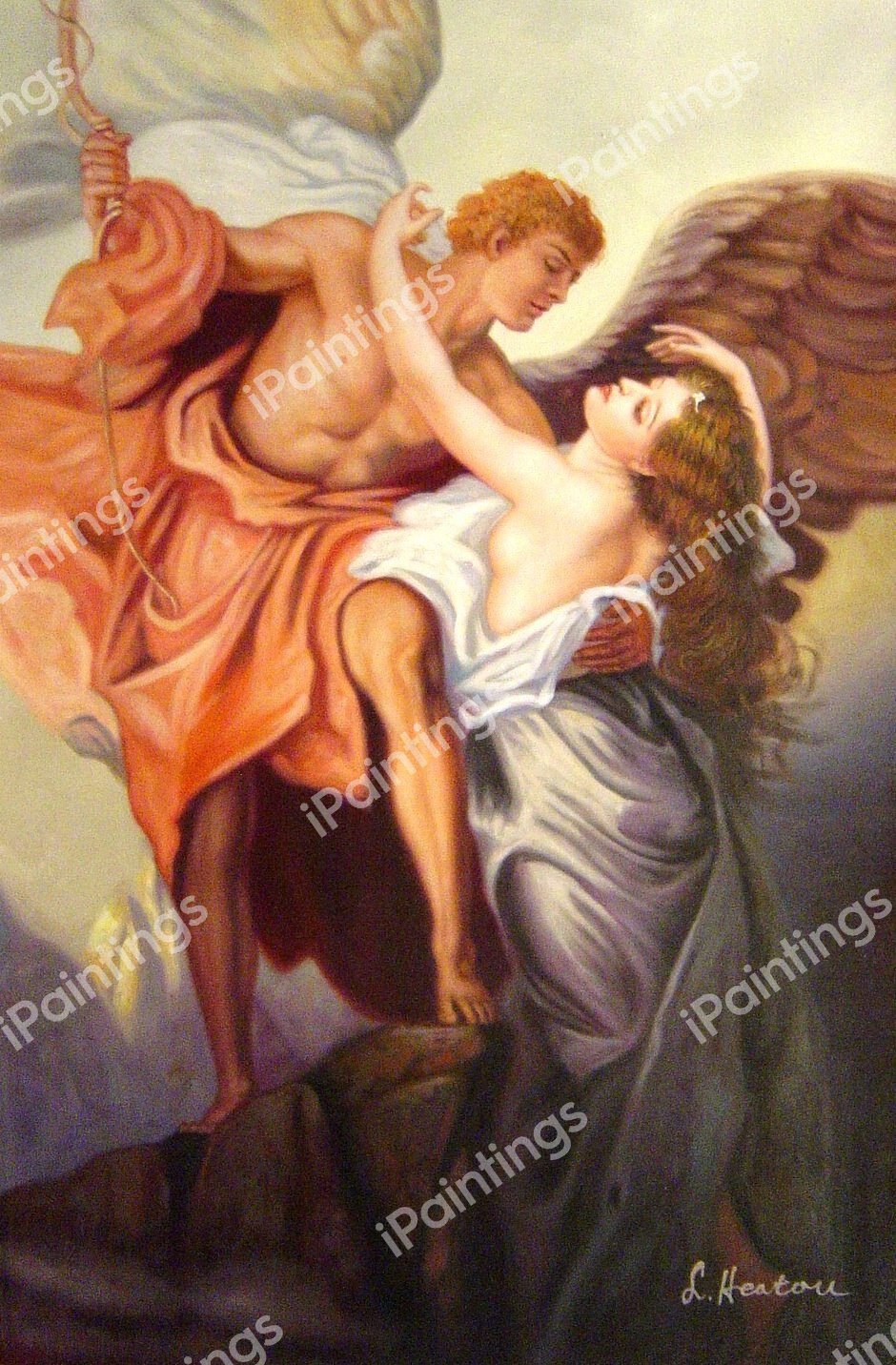 Day And The Dawnstar. The painting by Herbert Draper