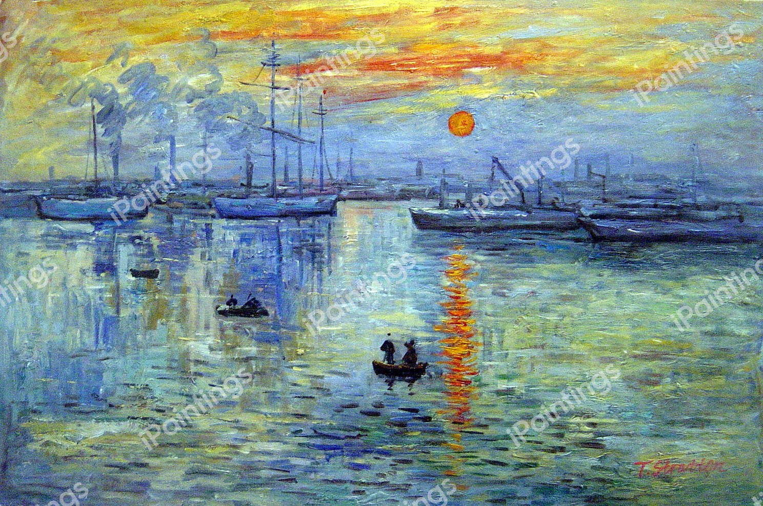 impressionist artists Claude Monet impression sunrise