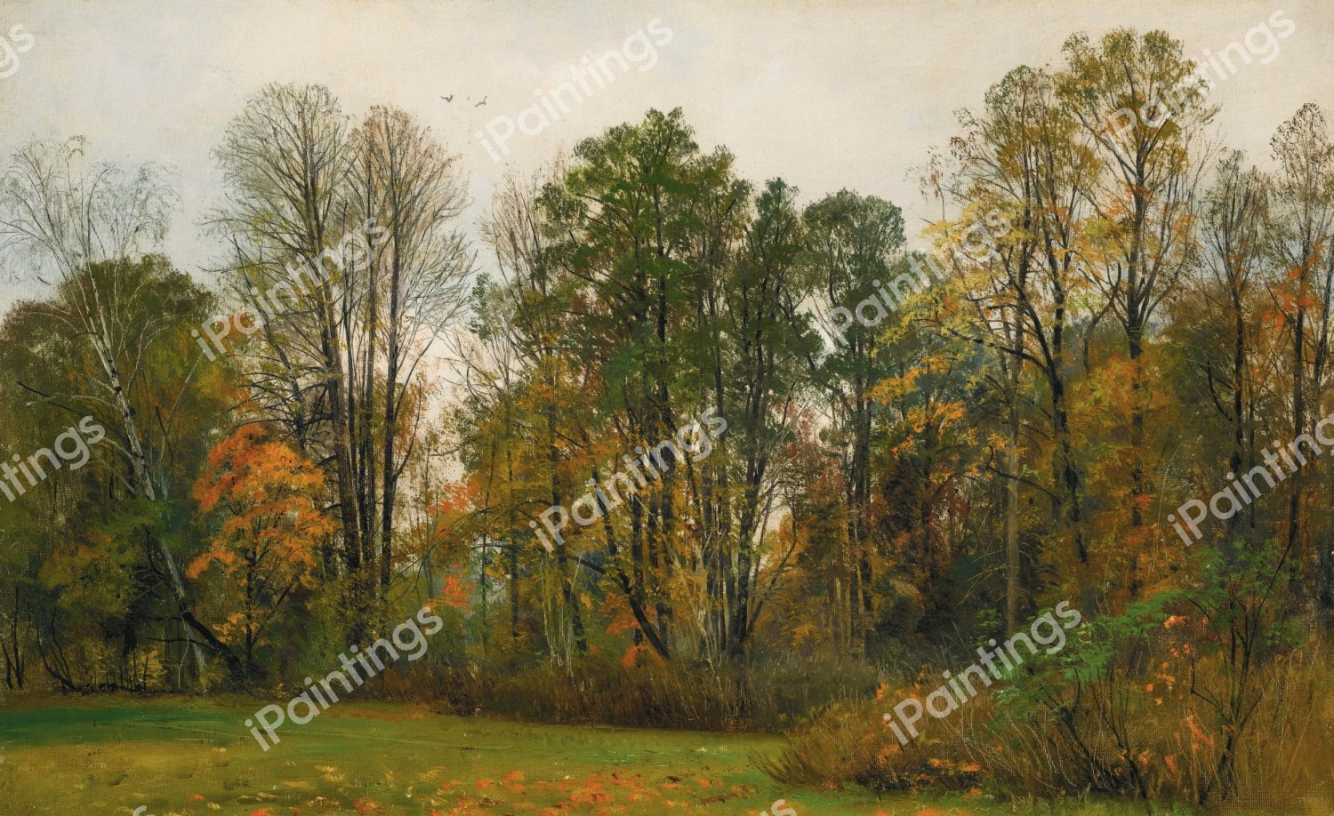 Autumn. The painting by Ivan Ivanovich Shishkin