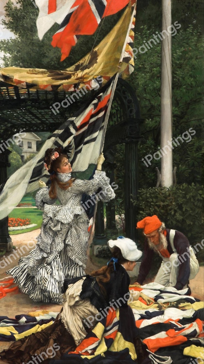 Still on Top. The painting by James Tissot
