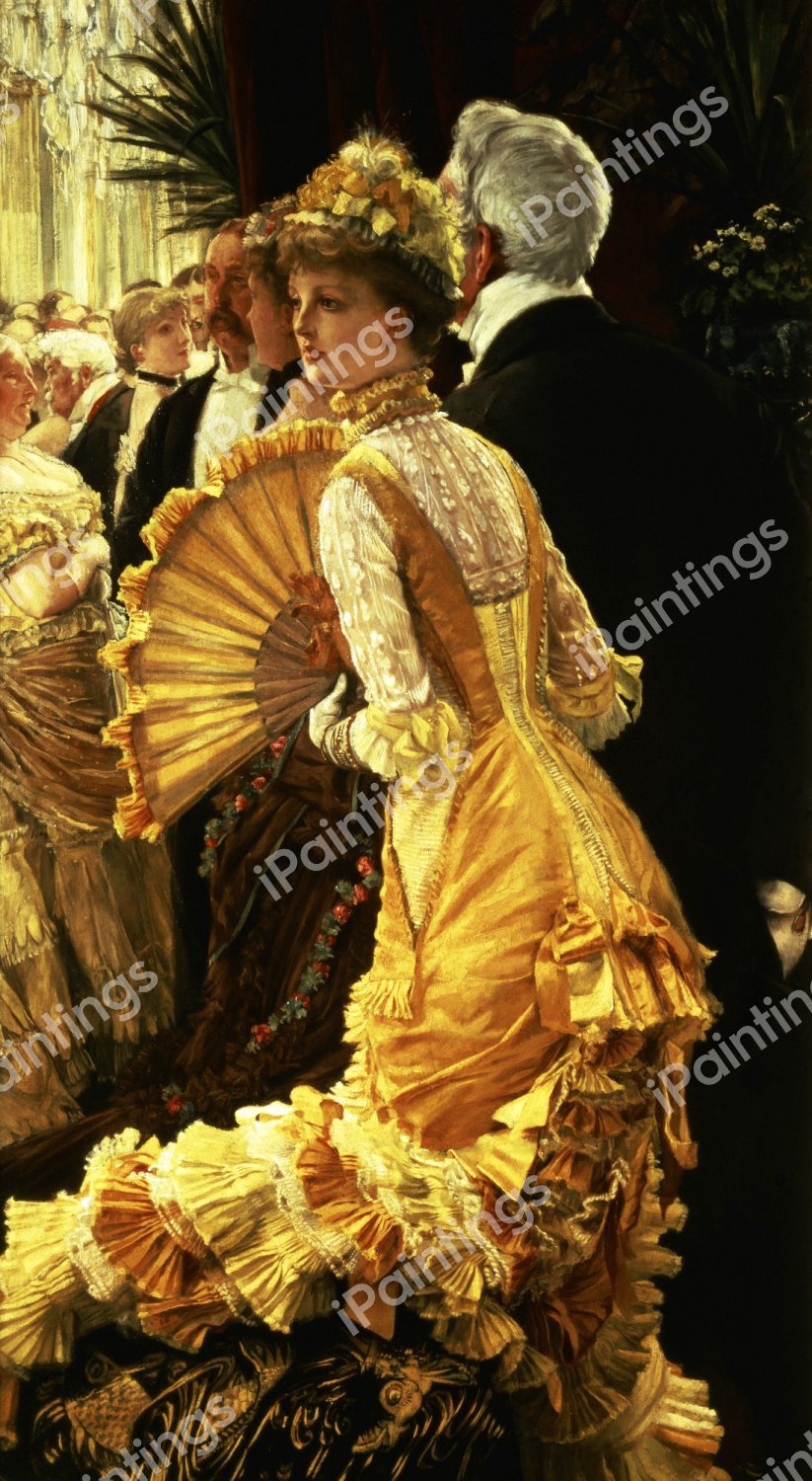 The Ball. The painting by James Tissot