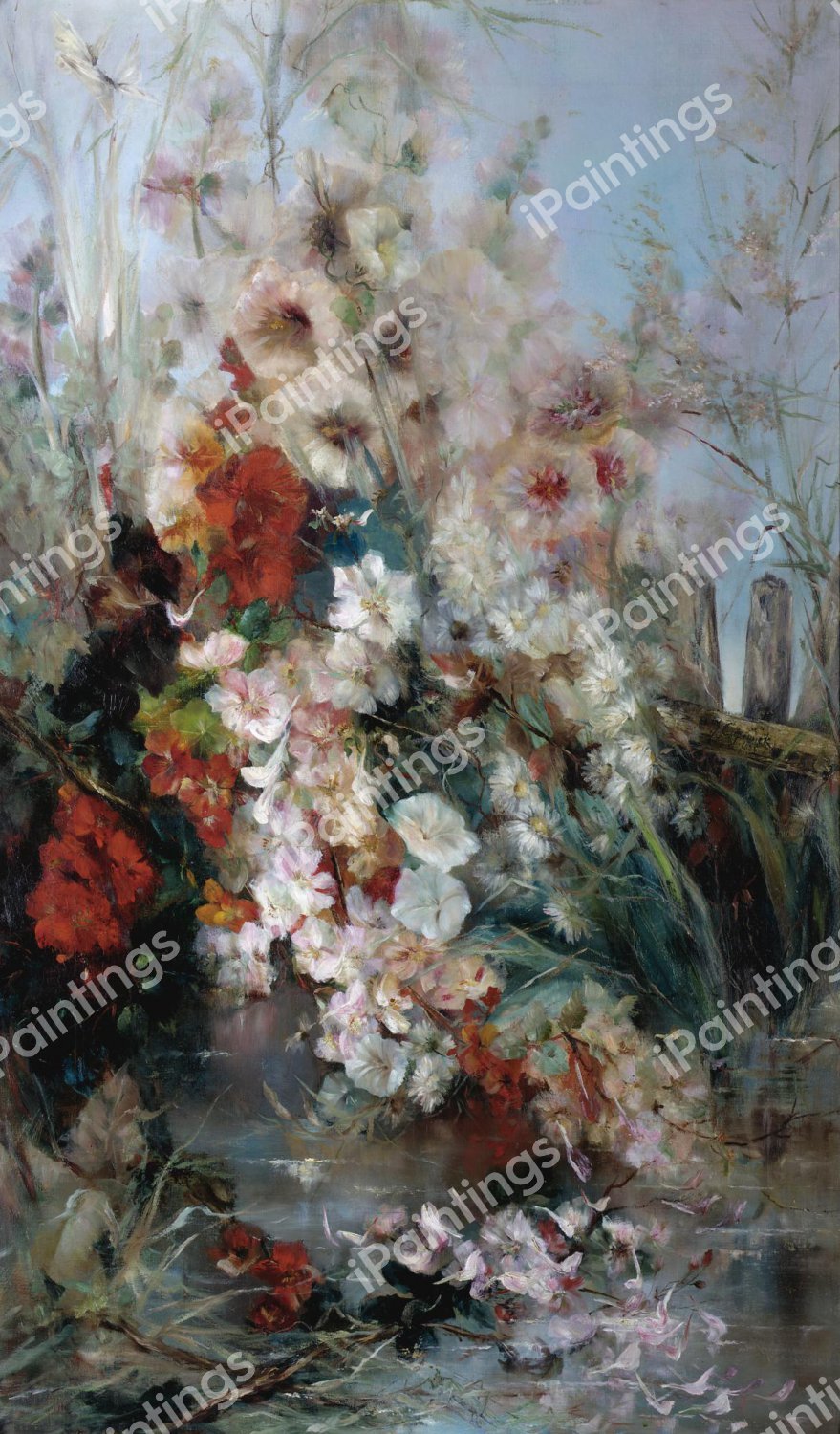 Summer Bouquet 1. The painting by Jean Capeinick