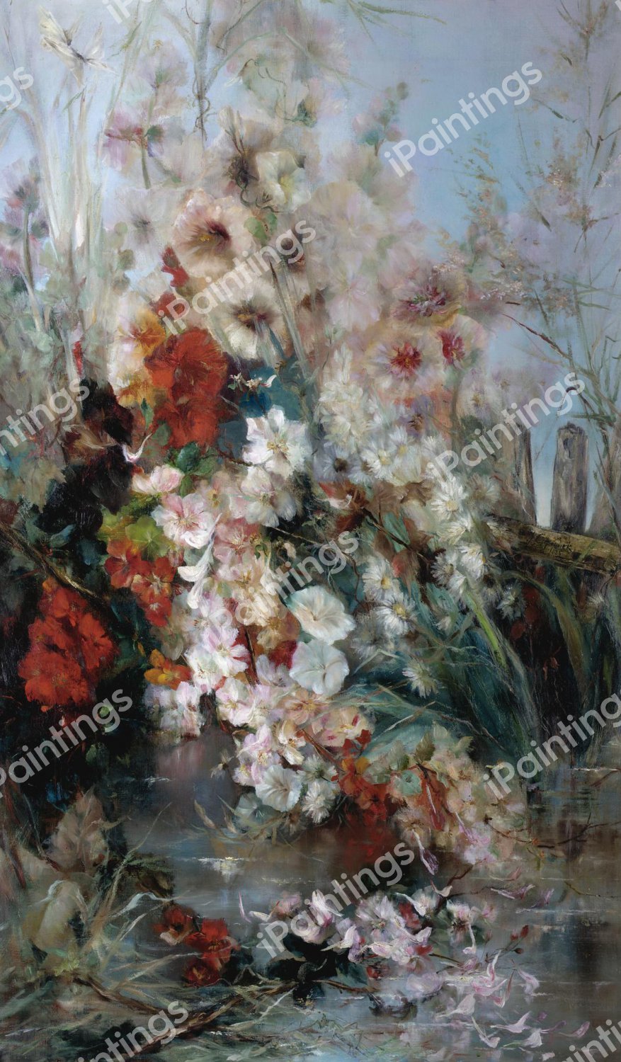 Summer Bouquet 2. The painting by Jean Capeinick