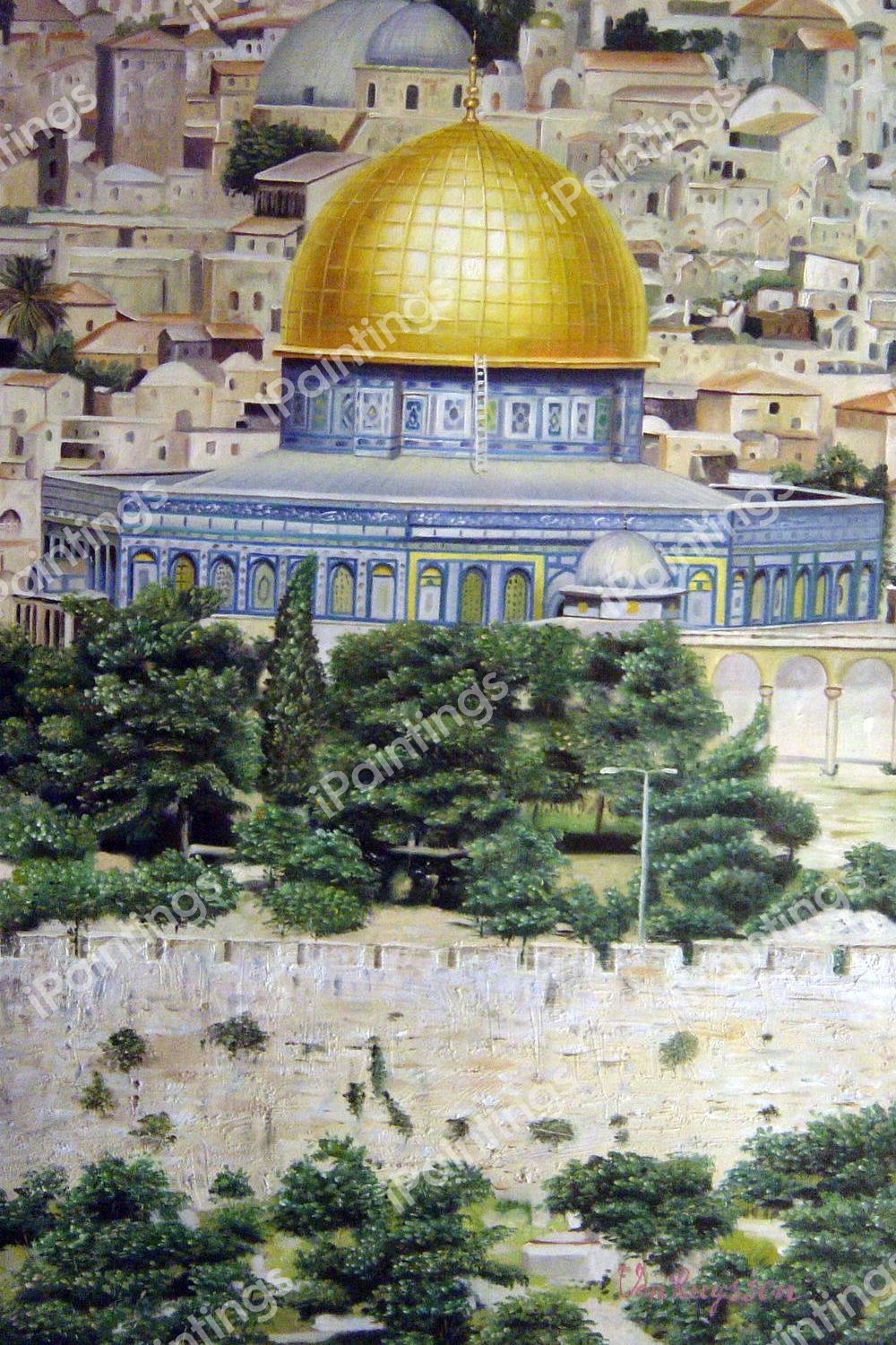 Jerusalem. The painting by Our Originals