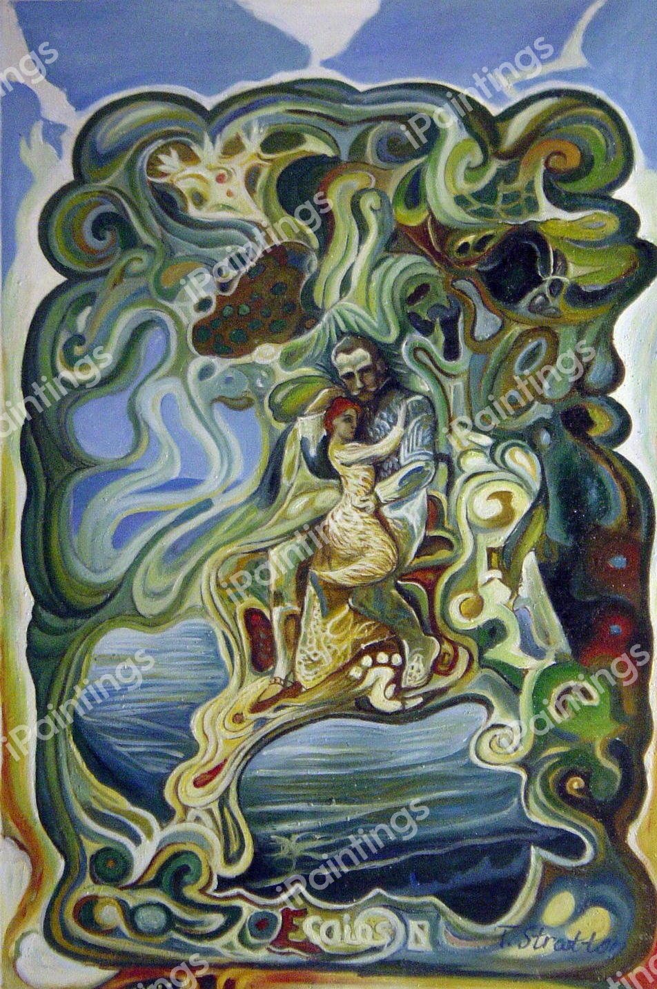 Jesaya IV. The painting by Johannes Holbek