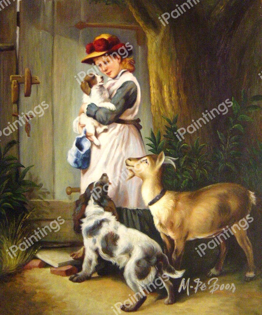 Special Friends. The painting by John Emms