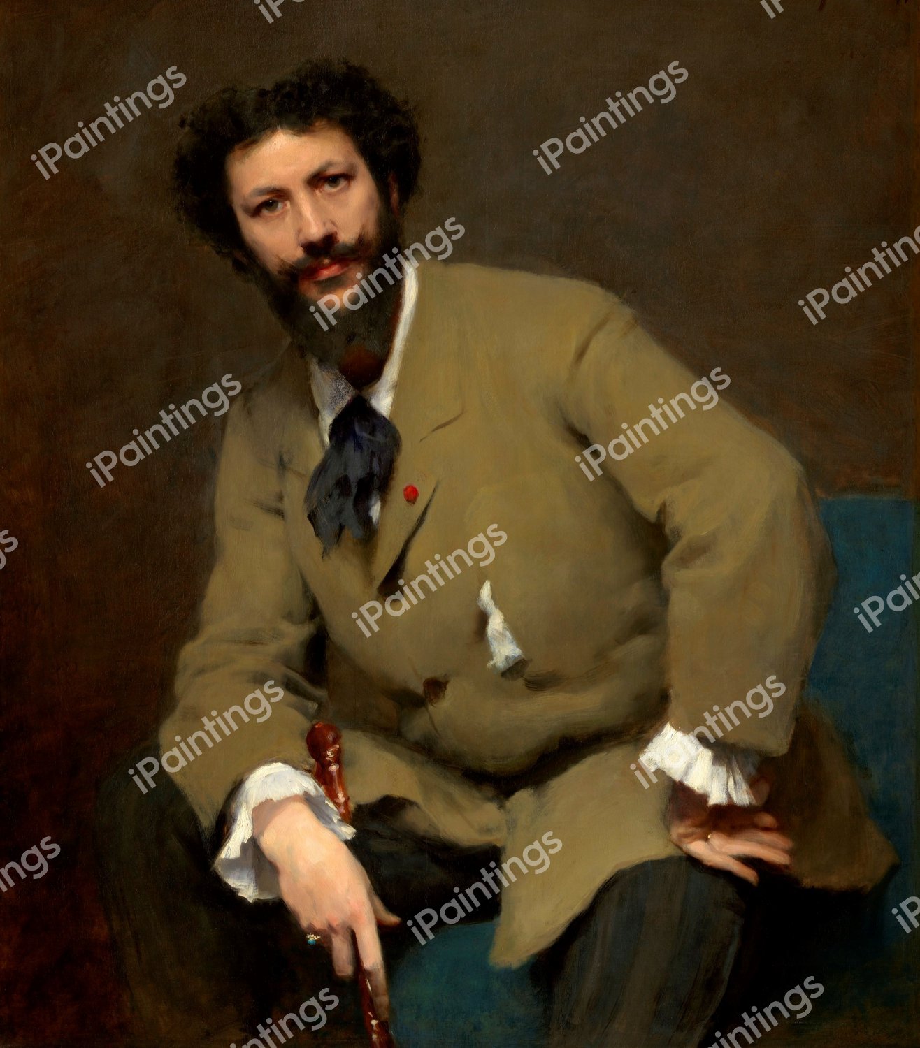 Carolus-Duran. The painting by John Singer Sargent