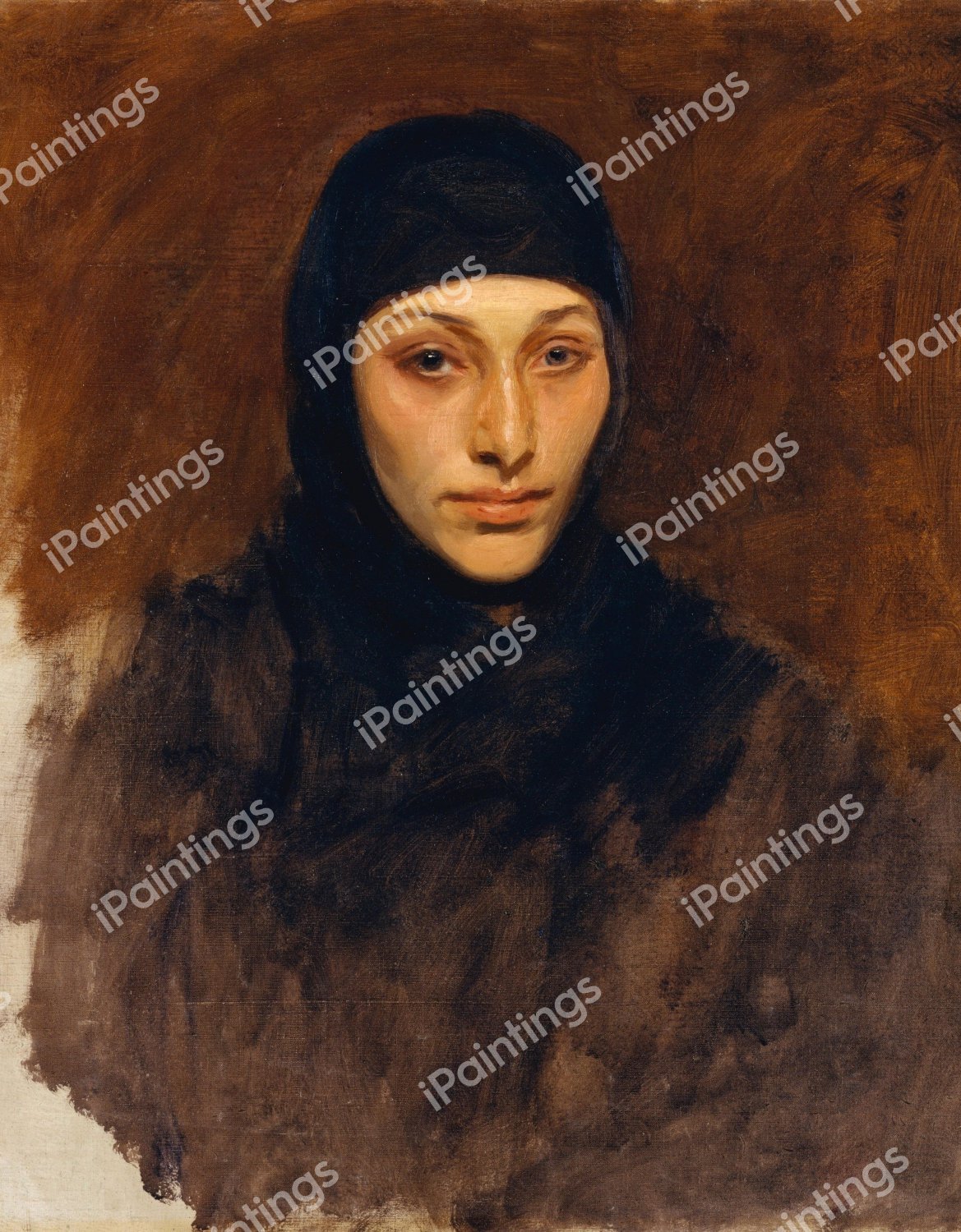 Egyptian Woman. The painting by John Singer Sargent