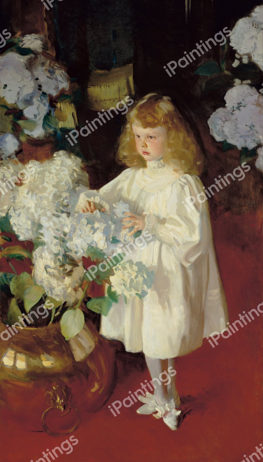 Helen Sears. The painting by John Singer Sargent