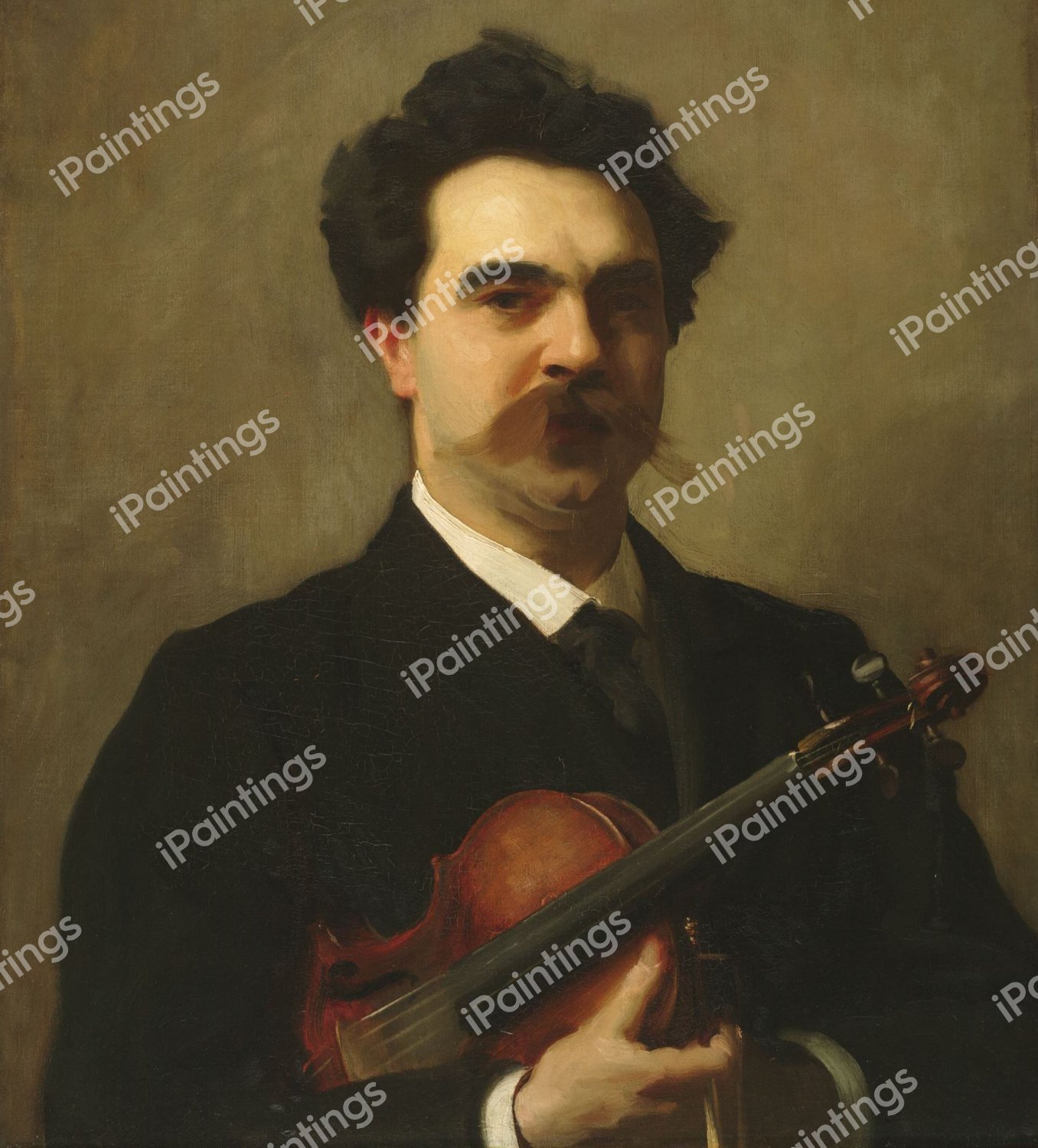 Johannes Wolff. The painting by John Singer Sargent