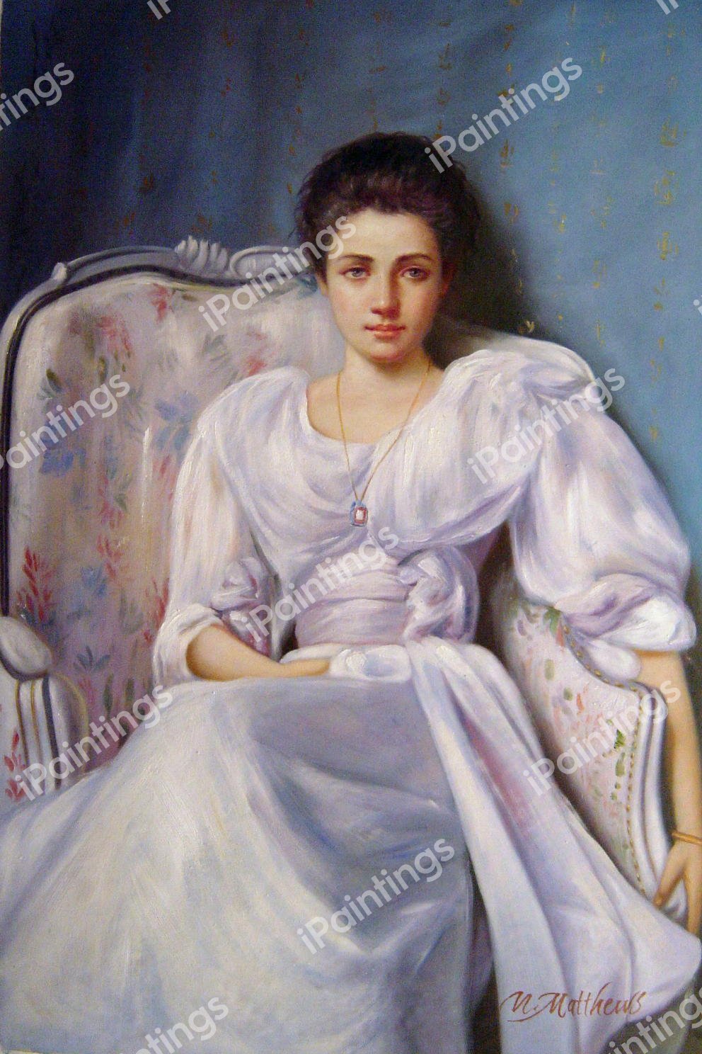 Lady Agnew. The painting by John Singer Sargent