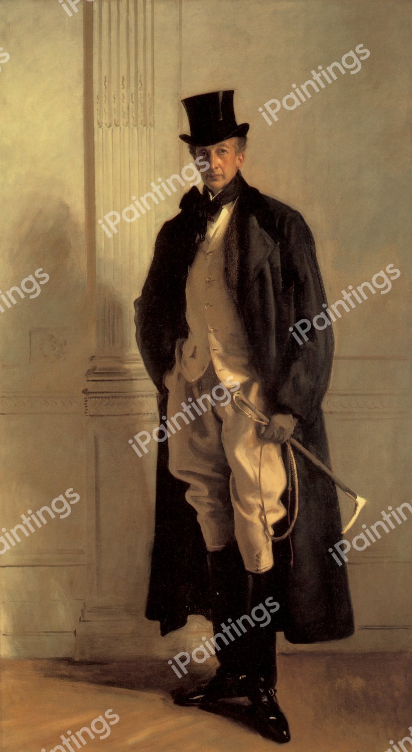 Lord Ribblesdale. The painting by John Singer Sargent