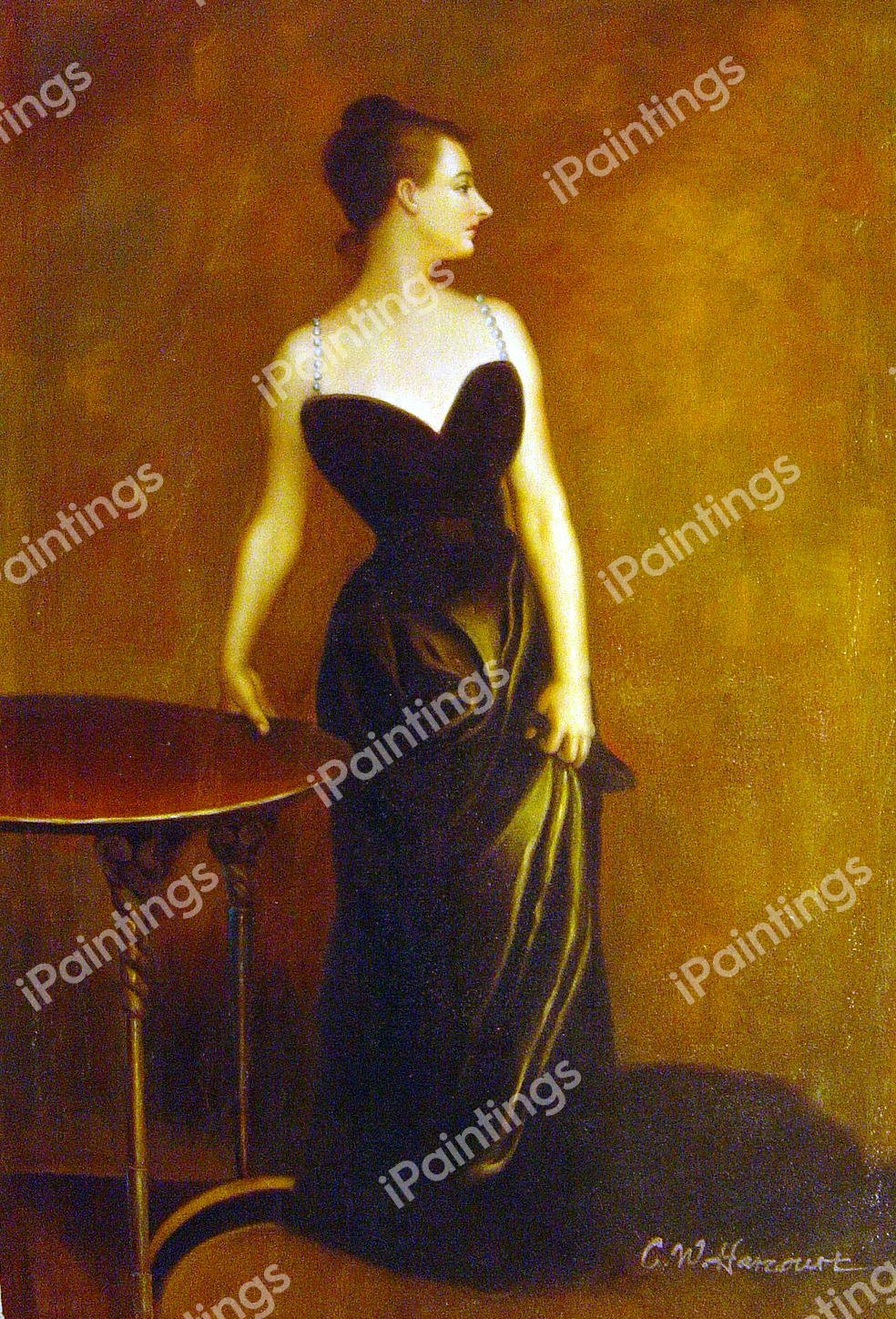 Madame X. The painting by John Singer Sargent