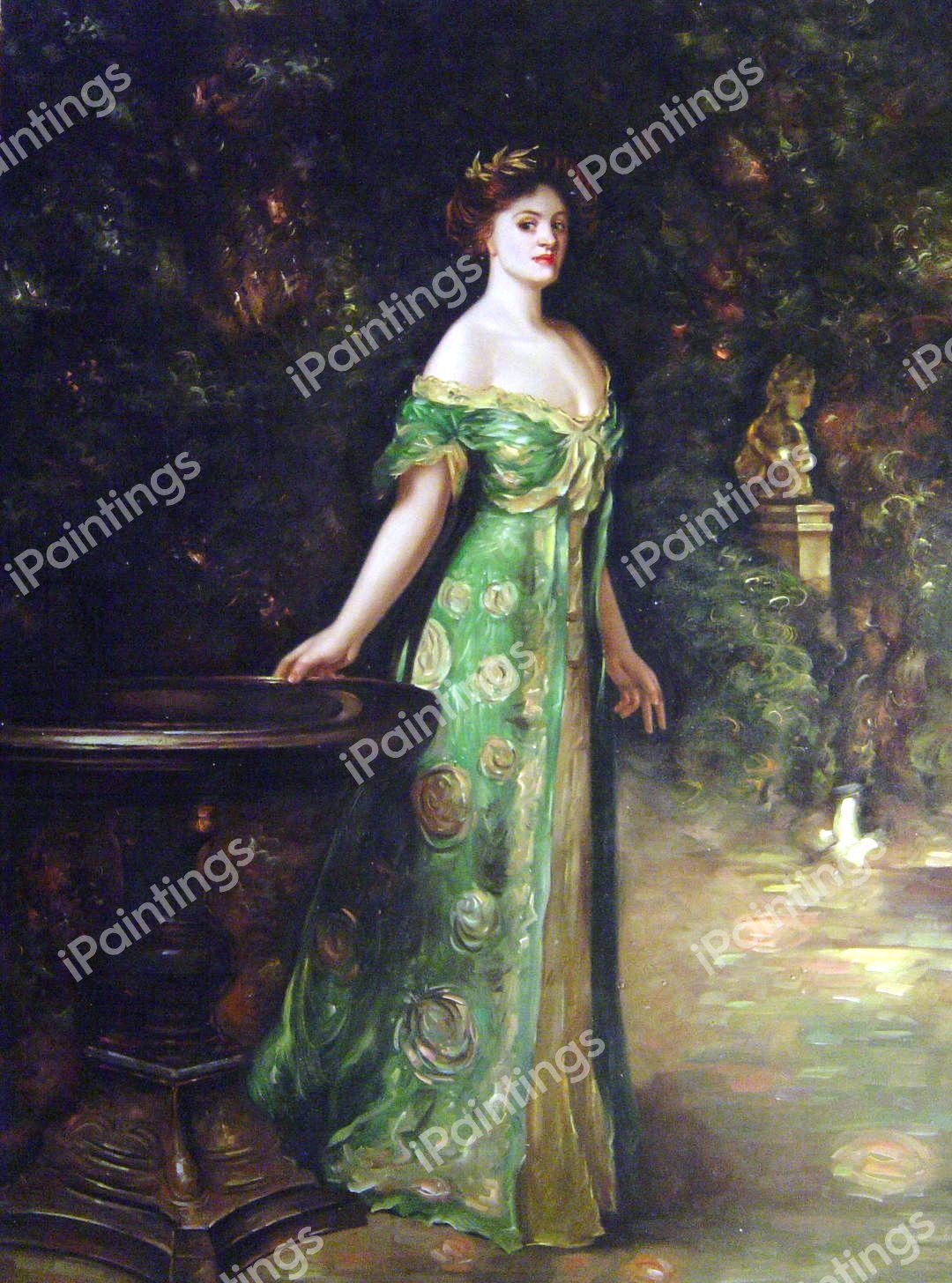 Millicent, Dutchess Of Sutherland. The painting by John Singer Sargent