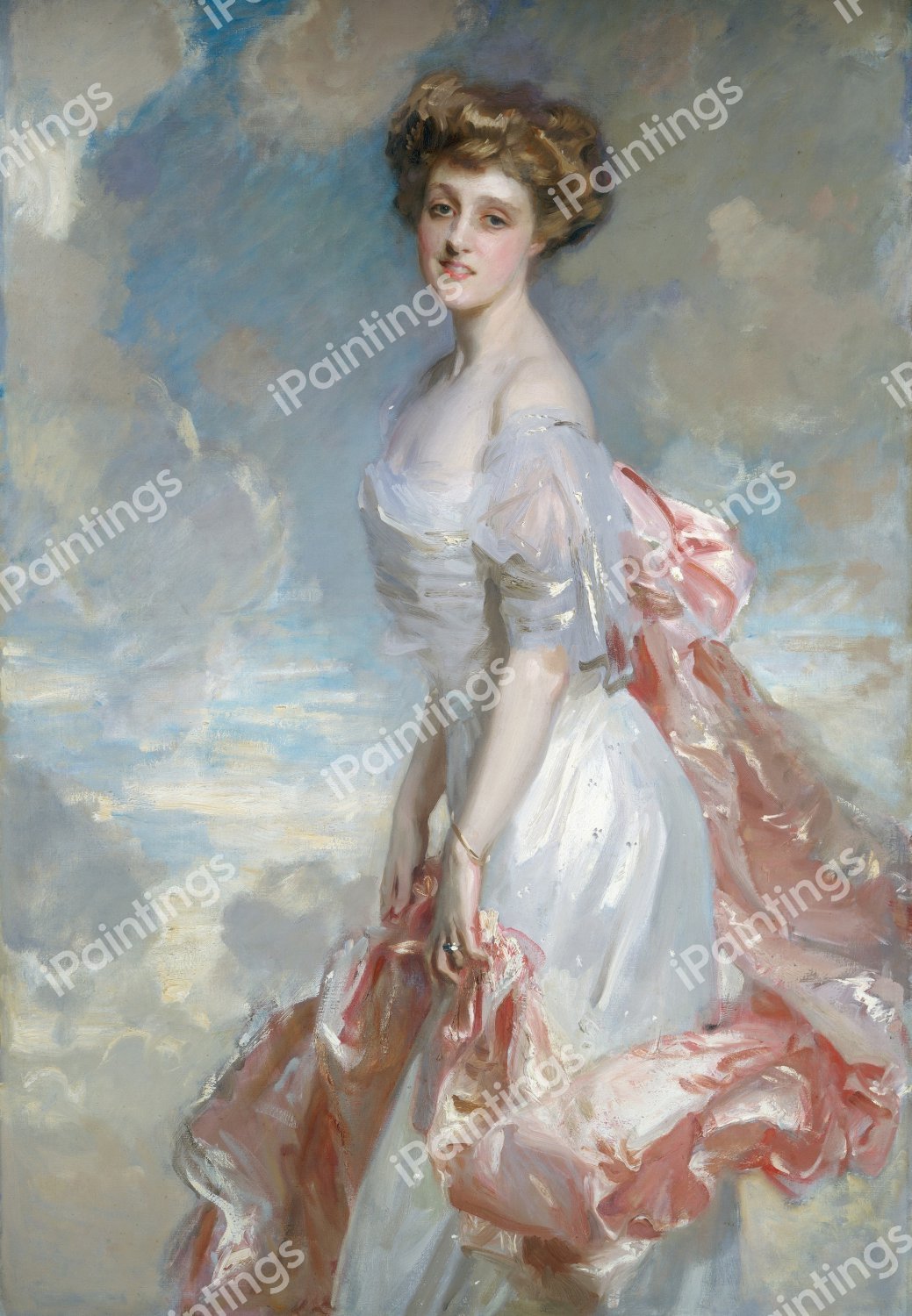 Miss Mathilde Townsend. The painting by John Singer Sargent
