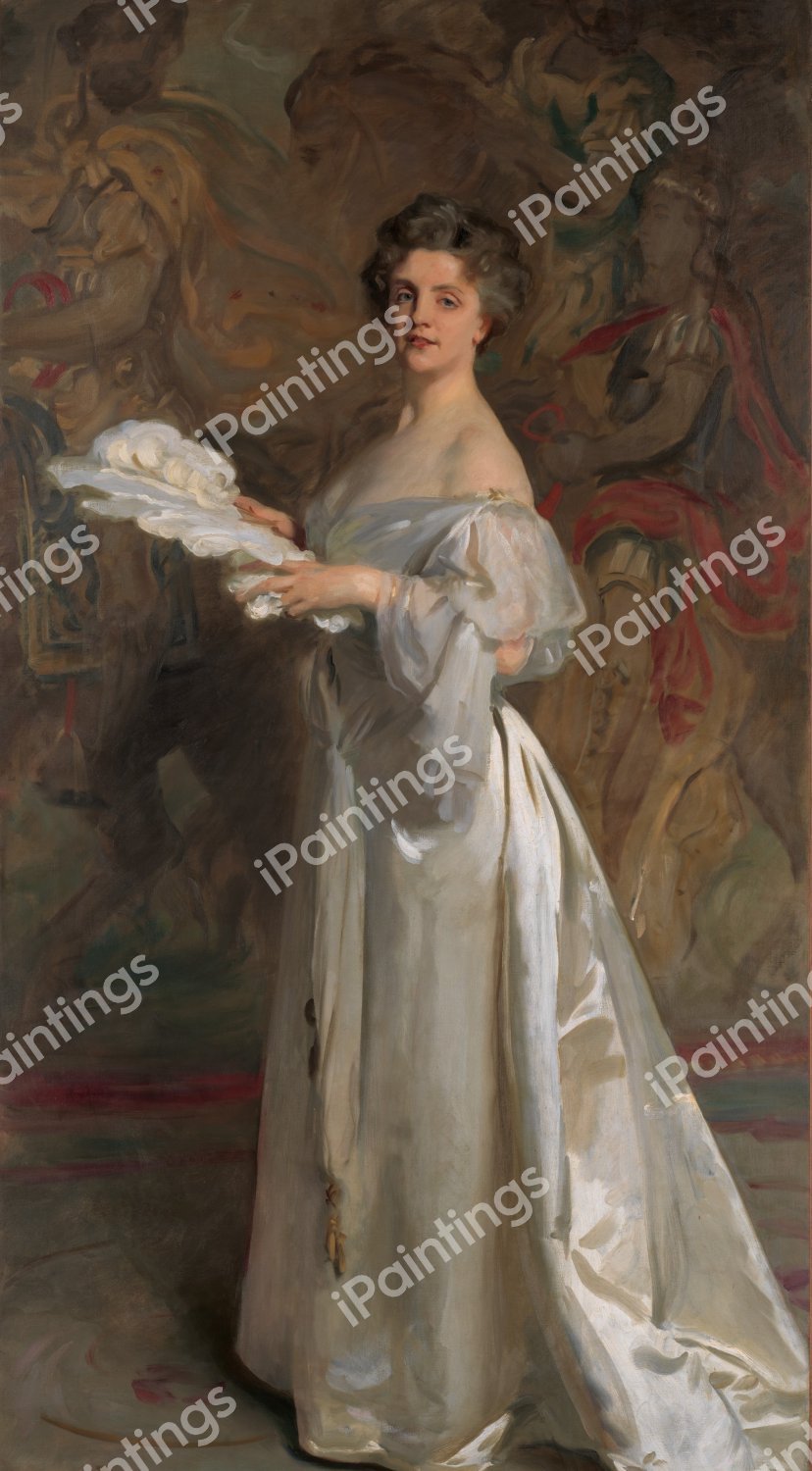 Portrait of Miss Ada Rehan. The painting by John Singer Sargent