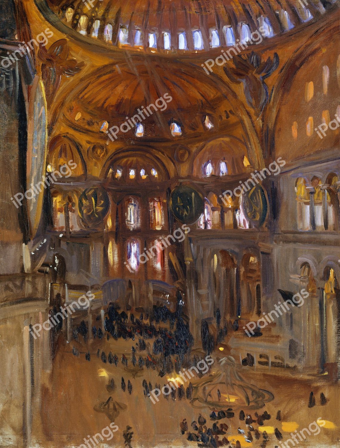 Santa Sofia. The painting by John Singer Sargent