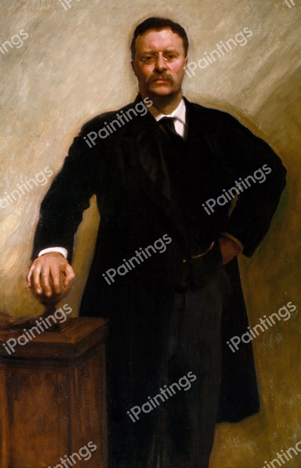 Theodore Roosevelt. The painting by John Singer Sargent