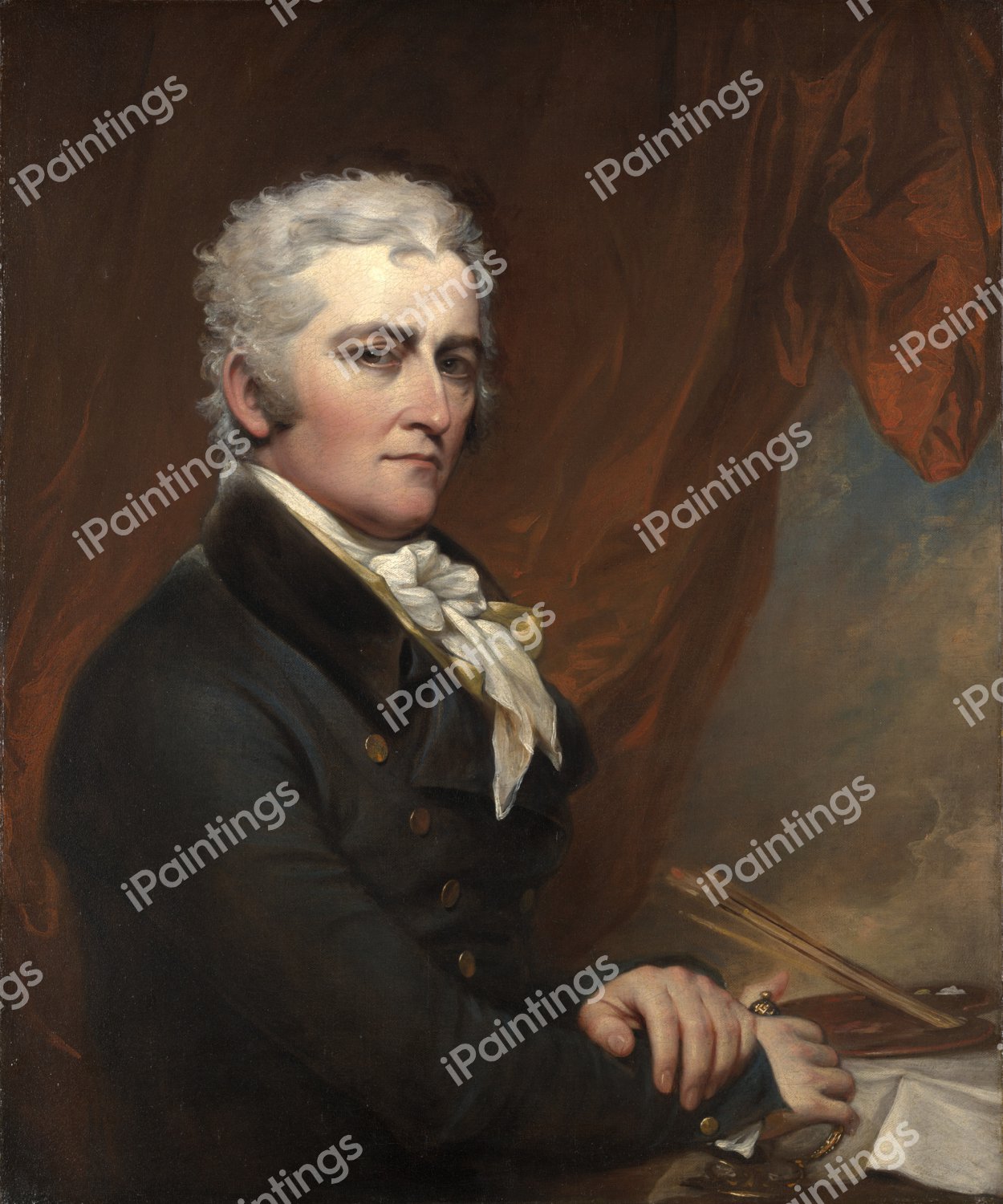 Self-Portrait. The painting by John Trumbull