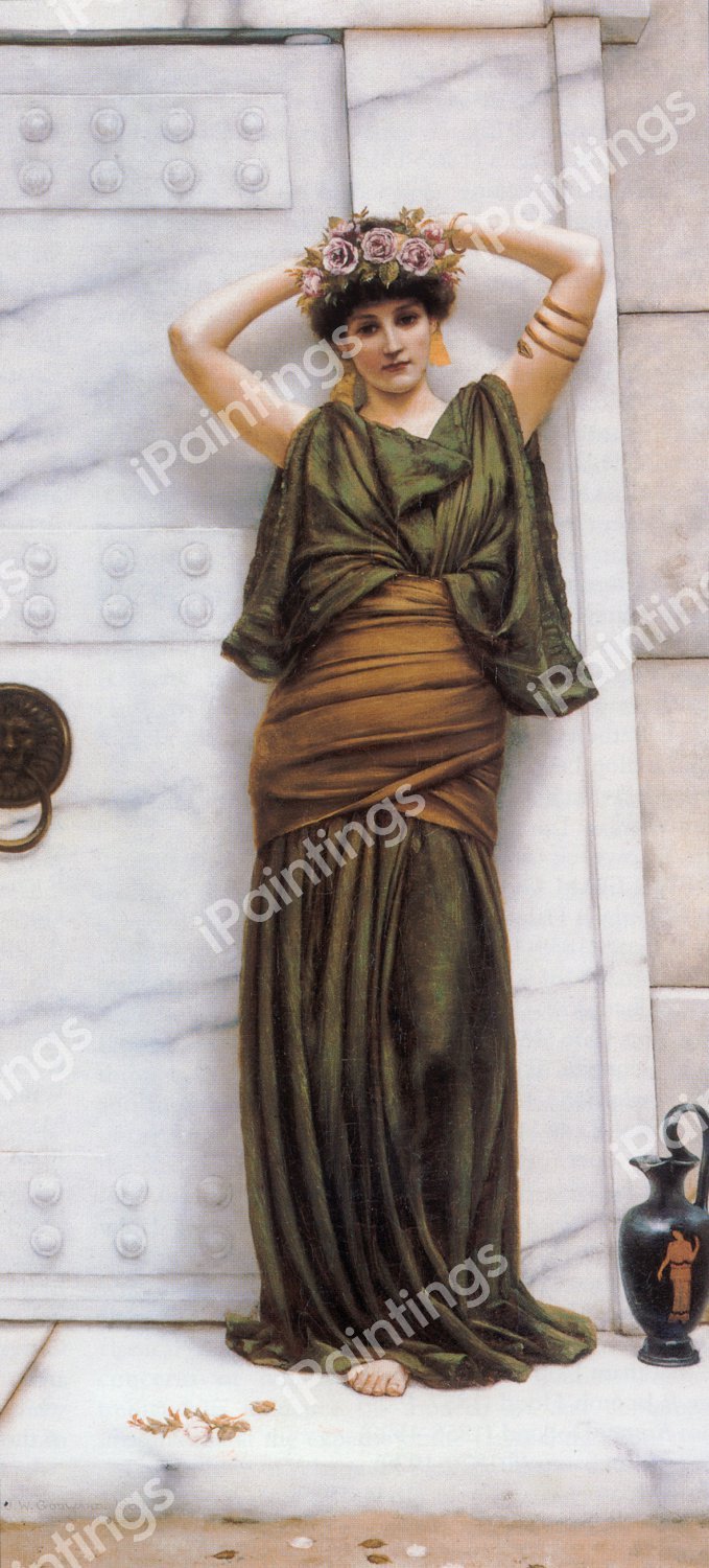 Ianthe. The painting by John William Godward