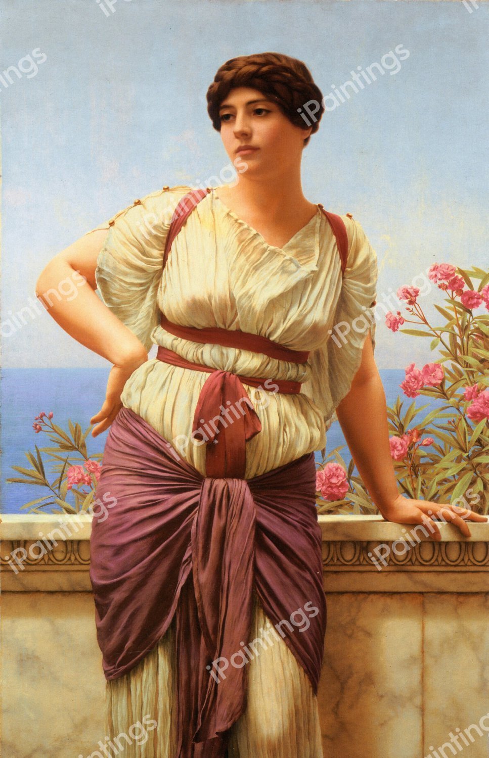 Matrona Superba. The painting by John William Godward