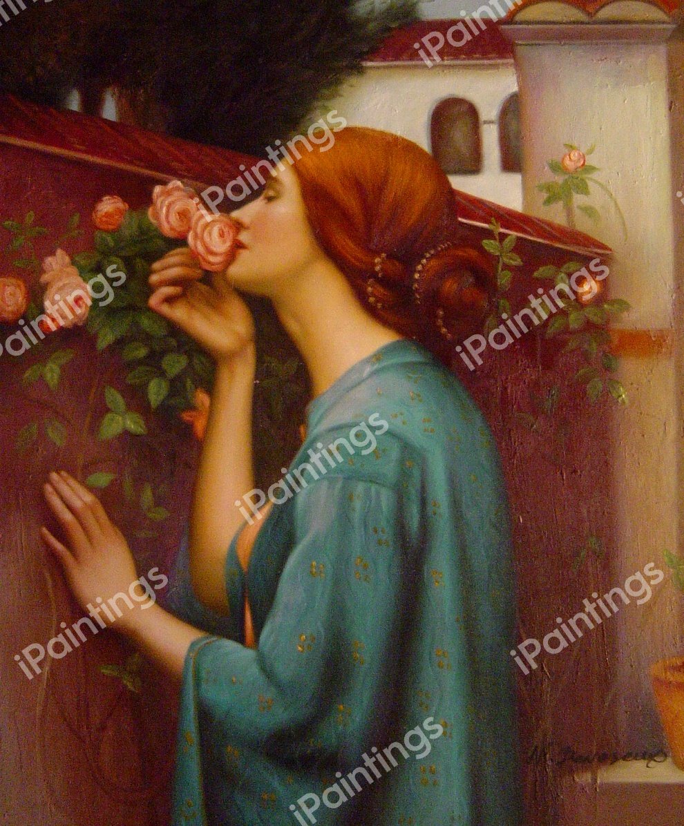 My Sweet Rose. The painting by John William Waterhouse