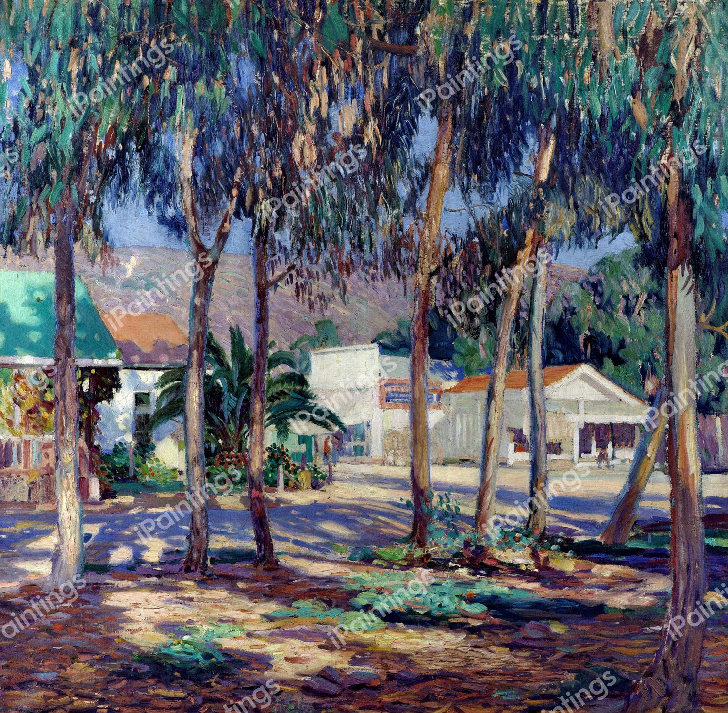 The Drug Store. The painting by Joseph Kleitsch