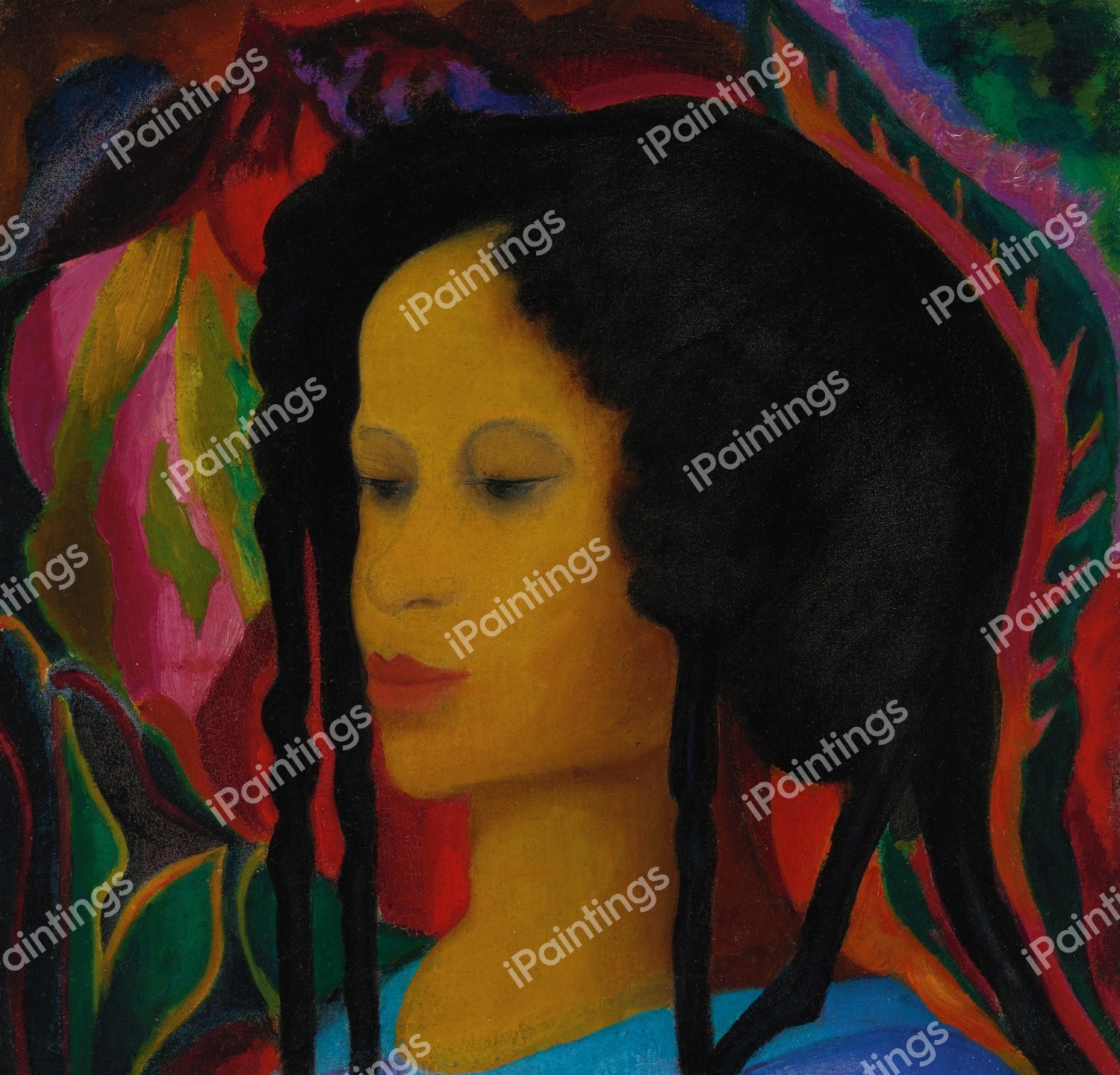 Barbados. The painting by Joseph Stella