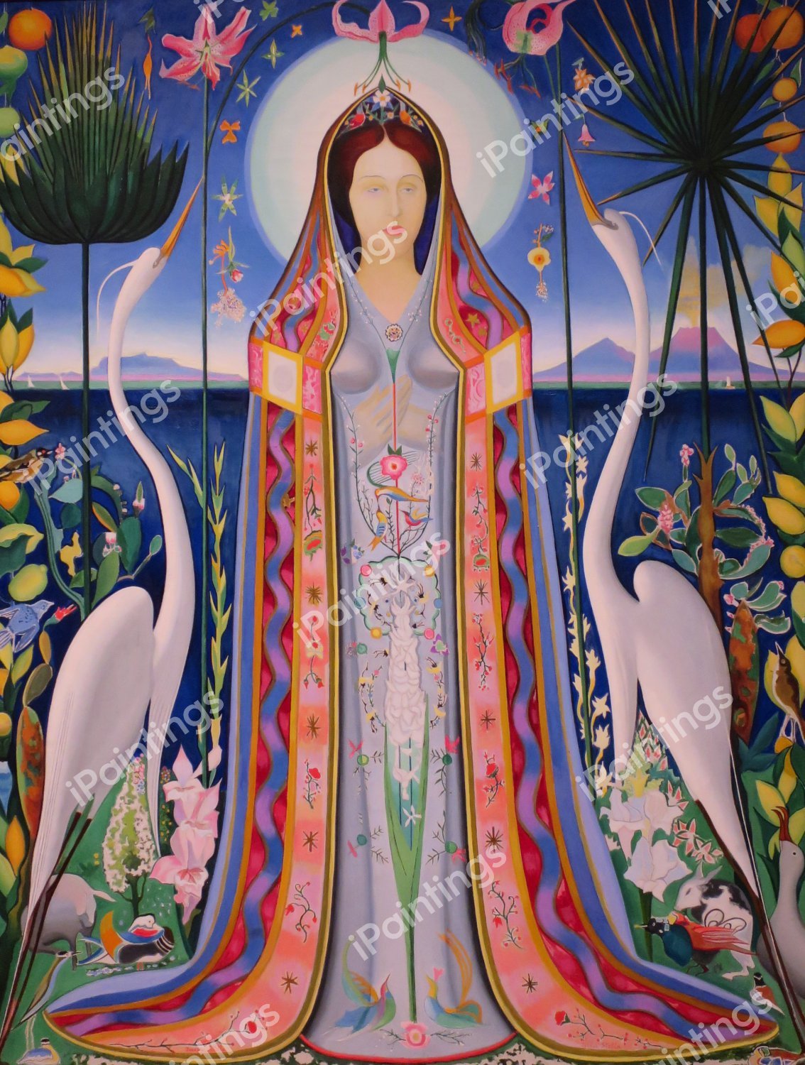 Purissima 2. The painting by Joseph Stella