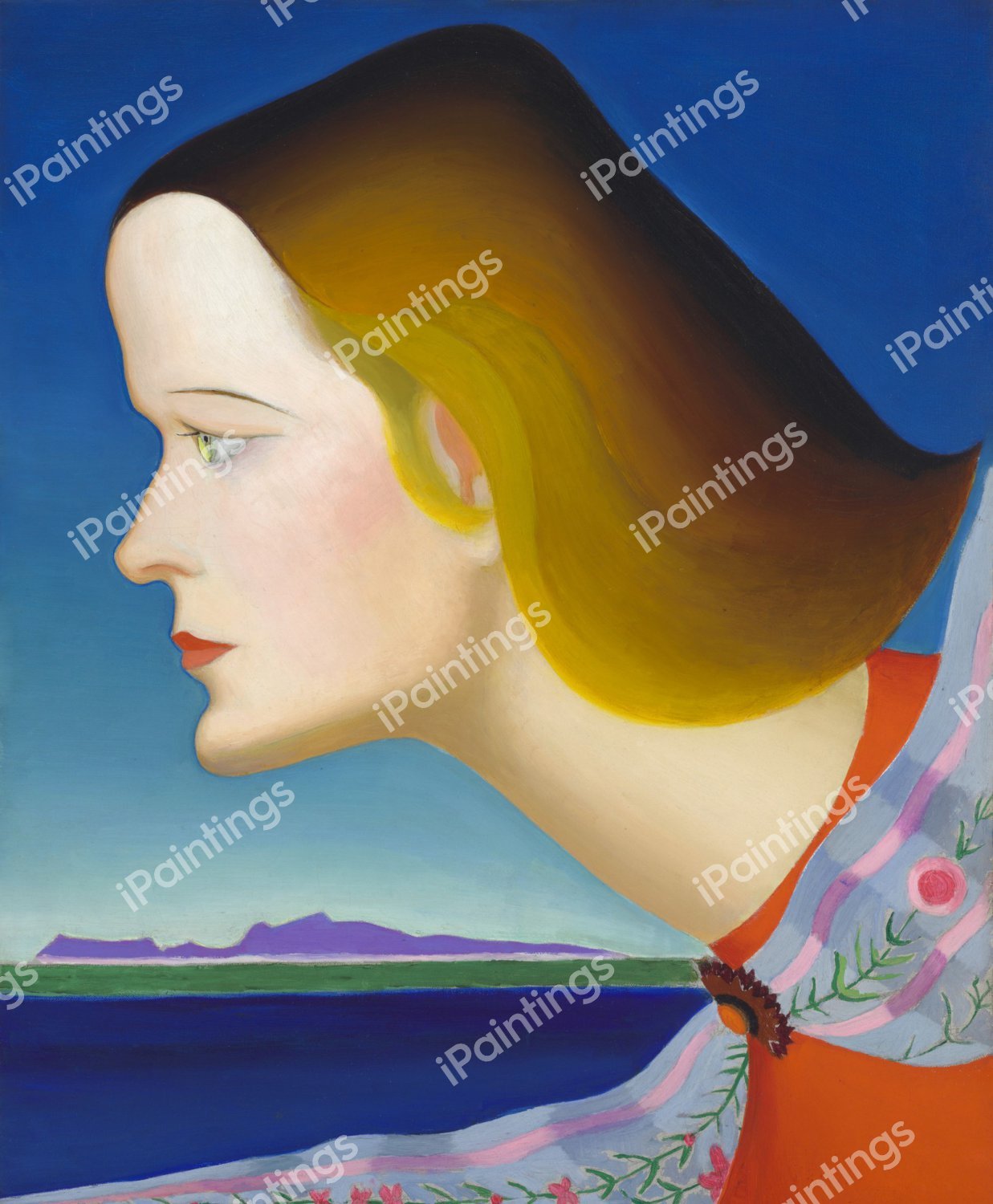 The Amazon. The painting by Joseph Stella