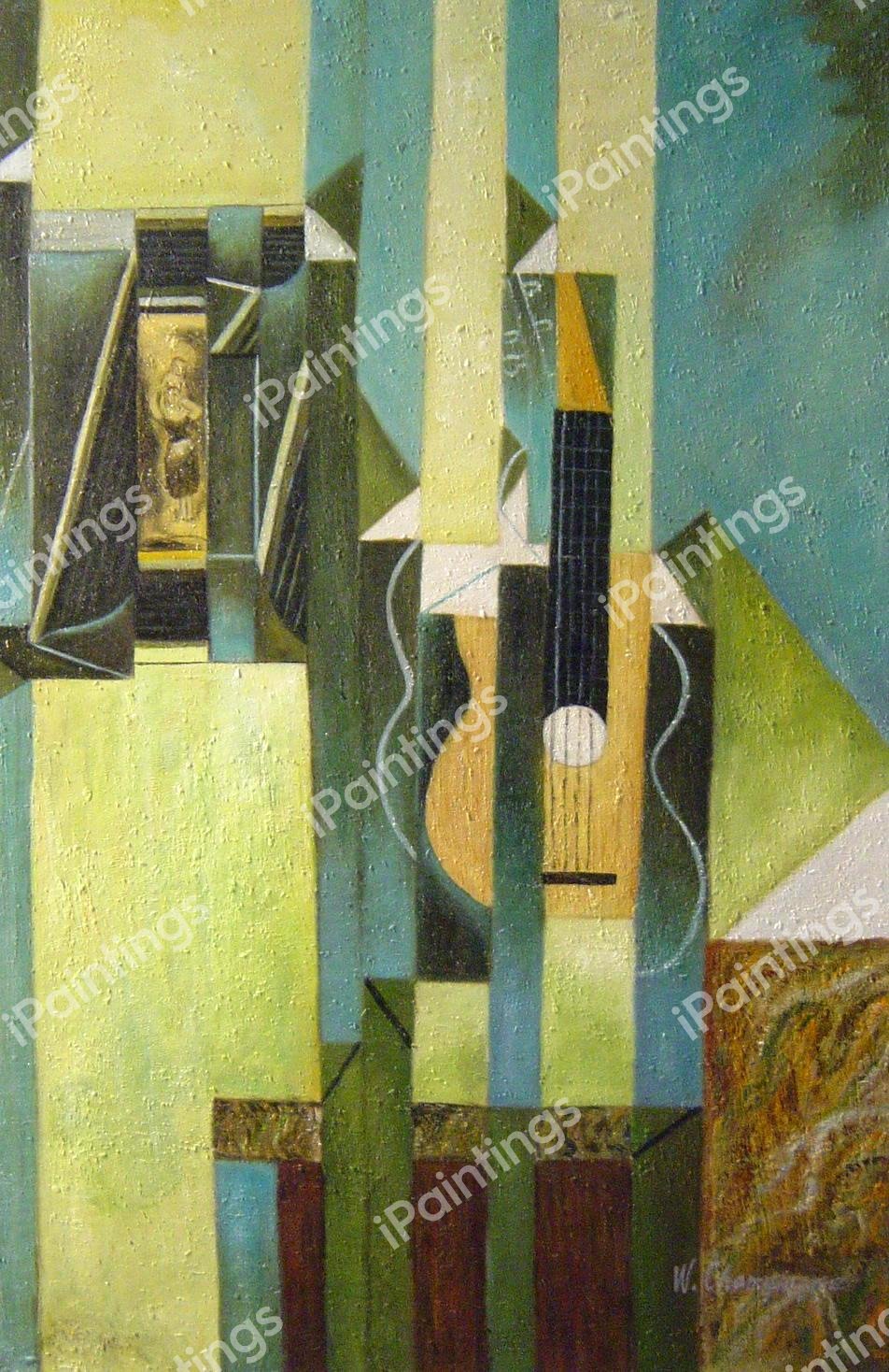 The Guitar. The painting by Juan Gris