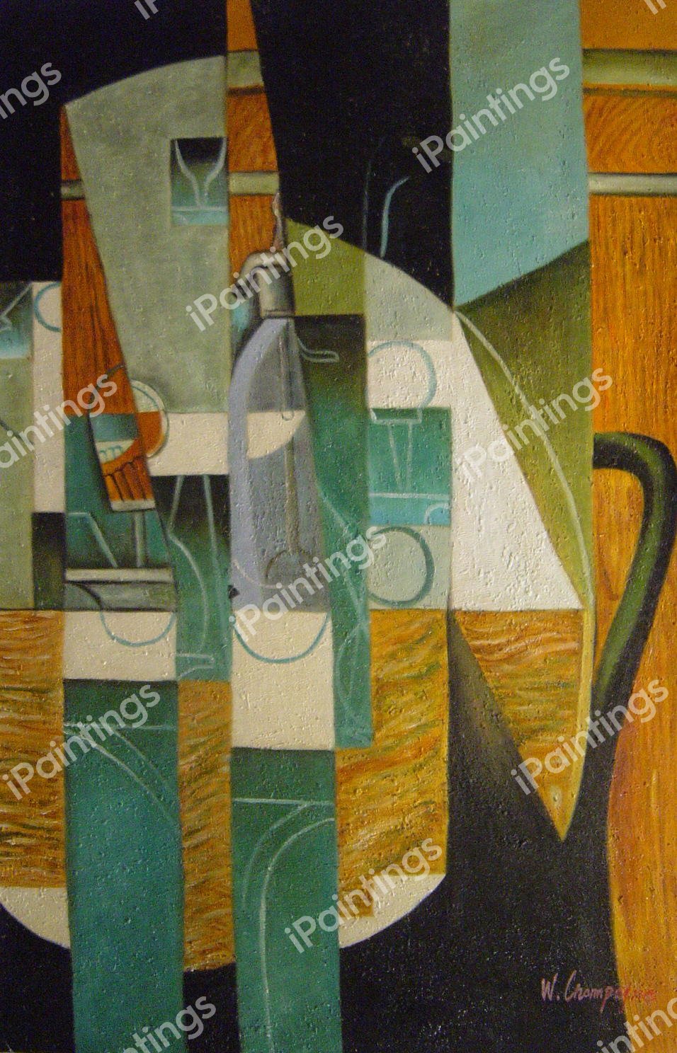 The Siphon. The painting by Juan Gris