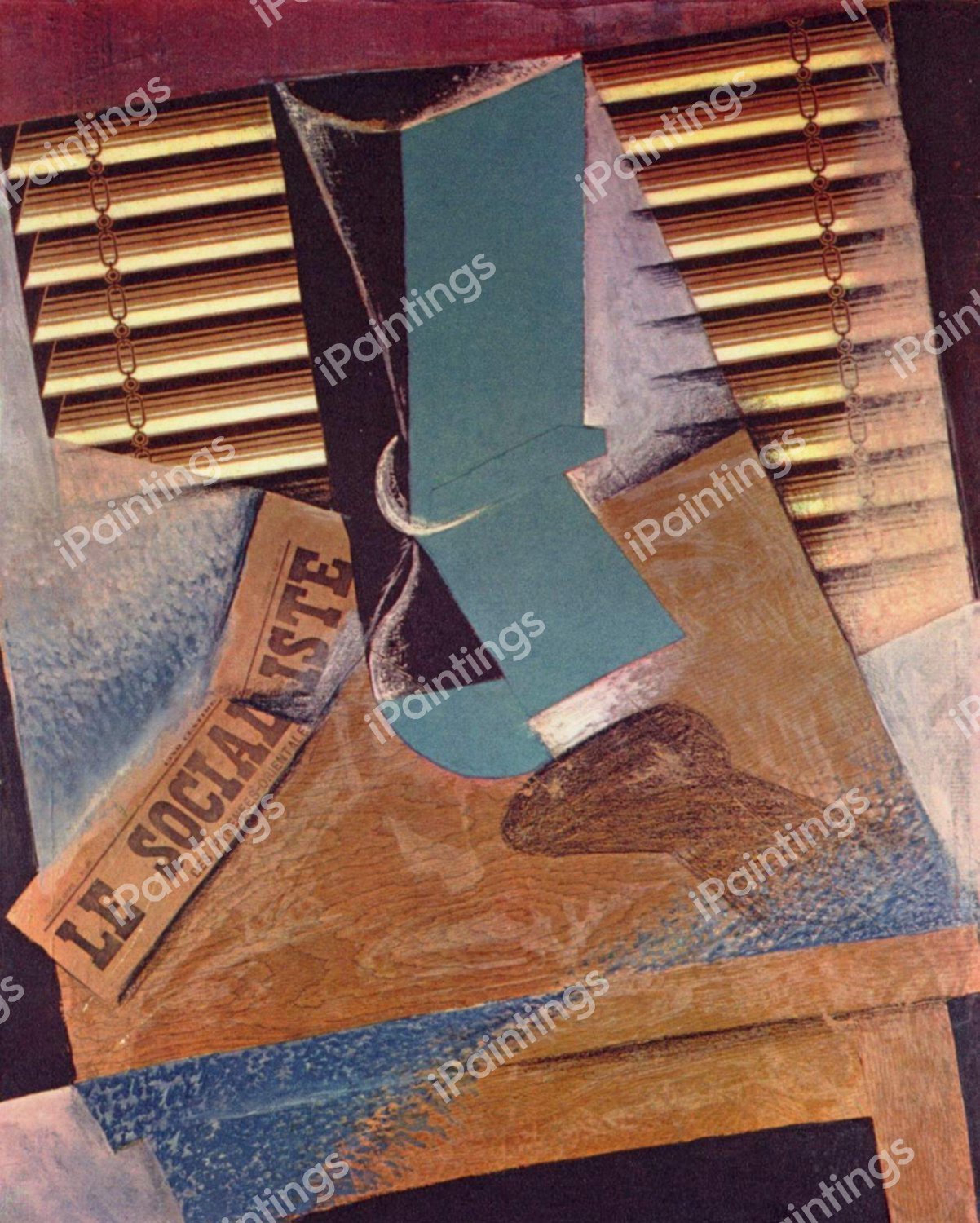 The Sunblind. The painting by Juan Gris