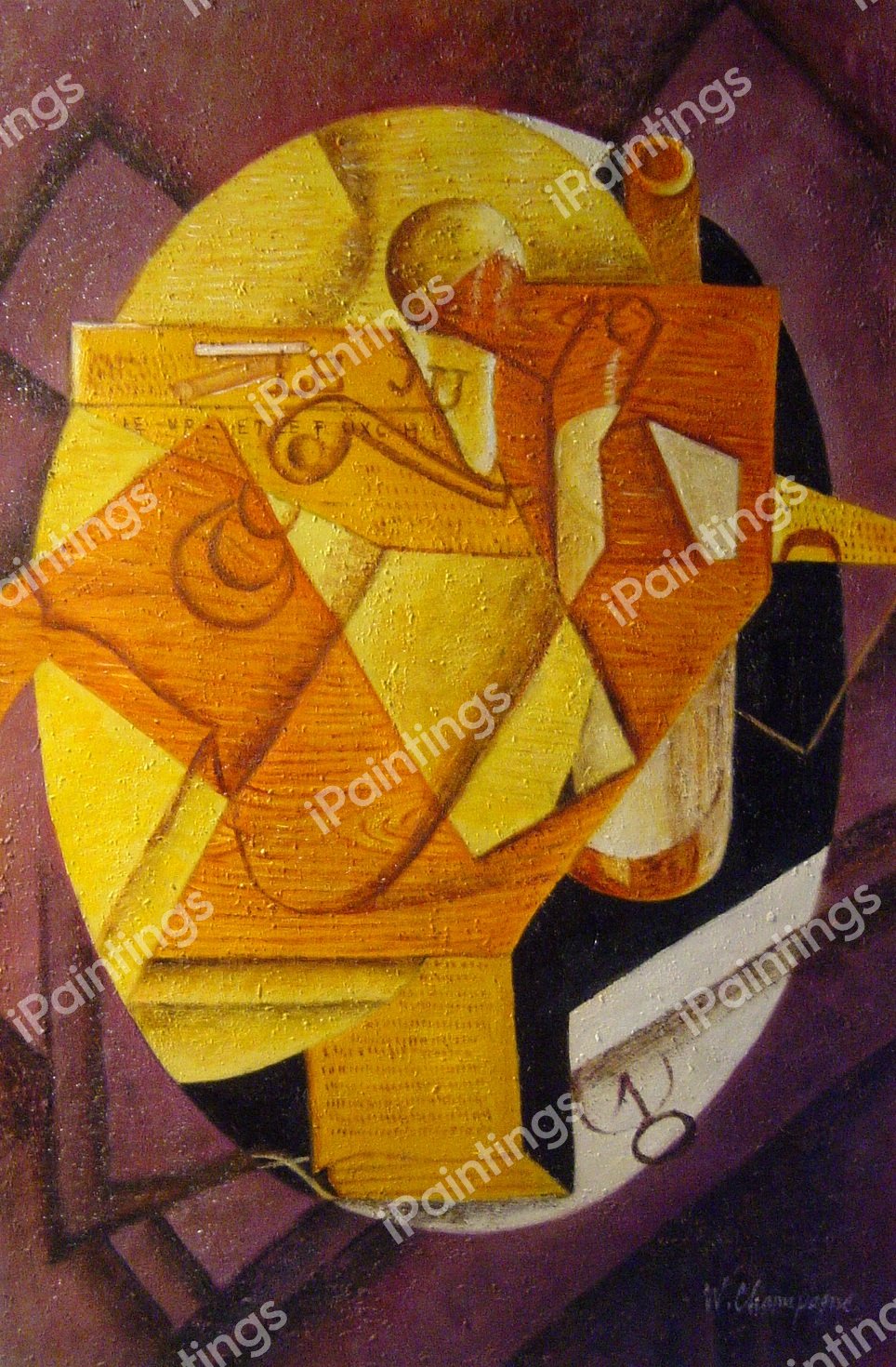 The Table. The painting by Juan Gris
