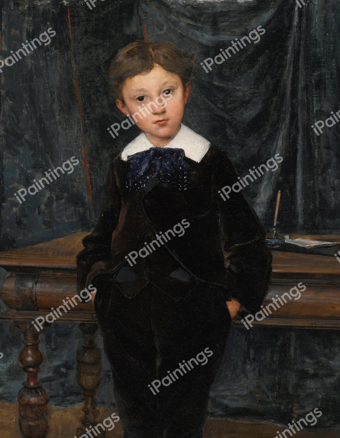 Le Petit Lord. The painting by Jules Bastien-Lepage