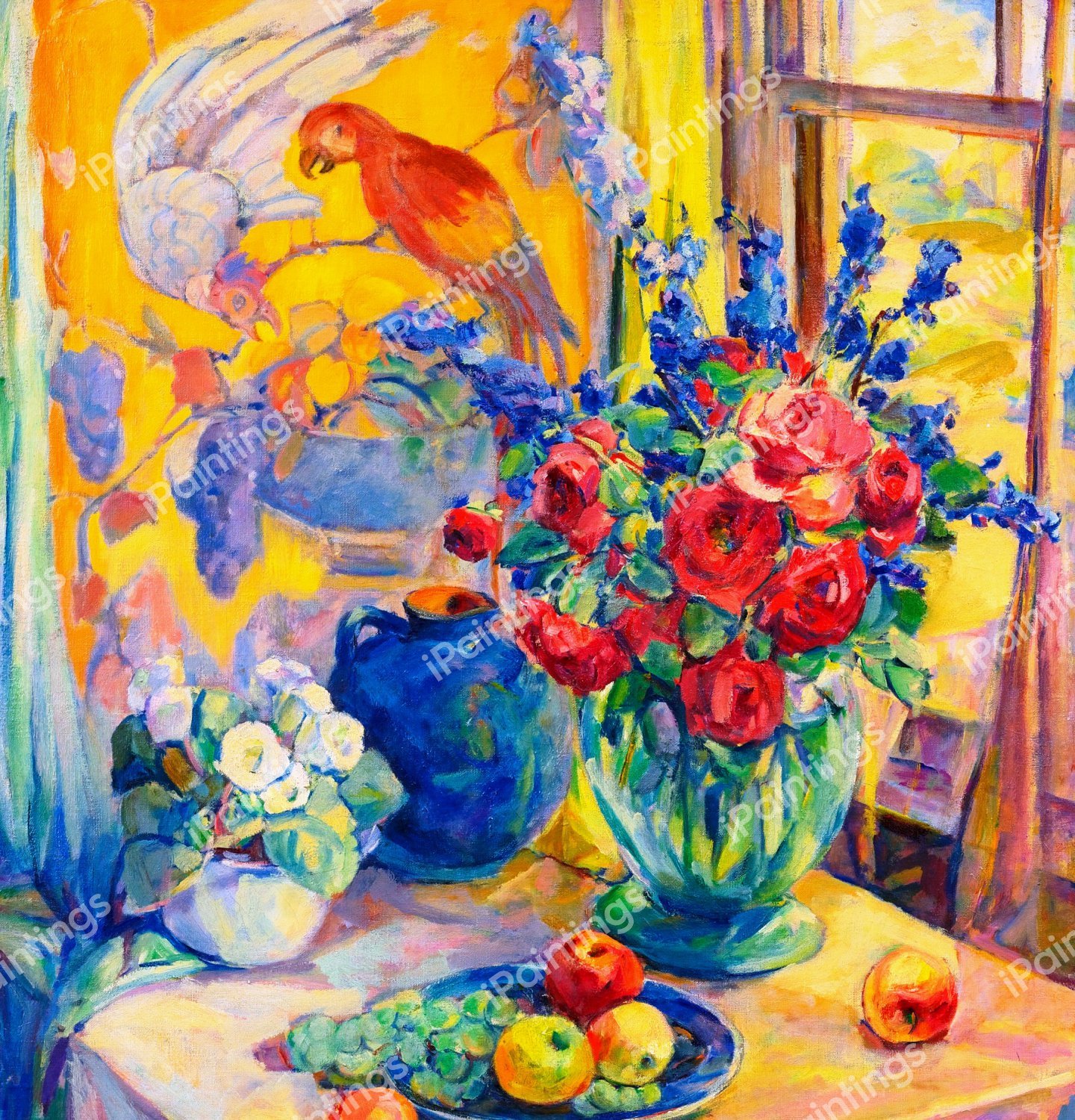 Corner in Studio. The painting by Kathryn E. Bard Cherry