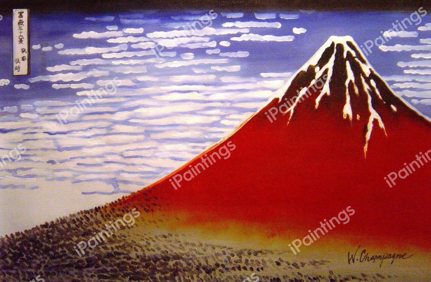 Mount Fuji Painting By Katsushika Hokusai Reproduction Ipaintings Com
