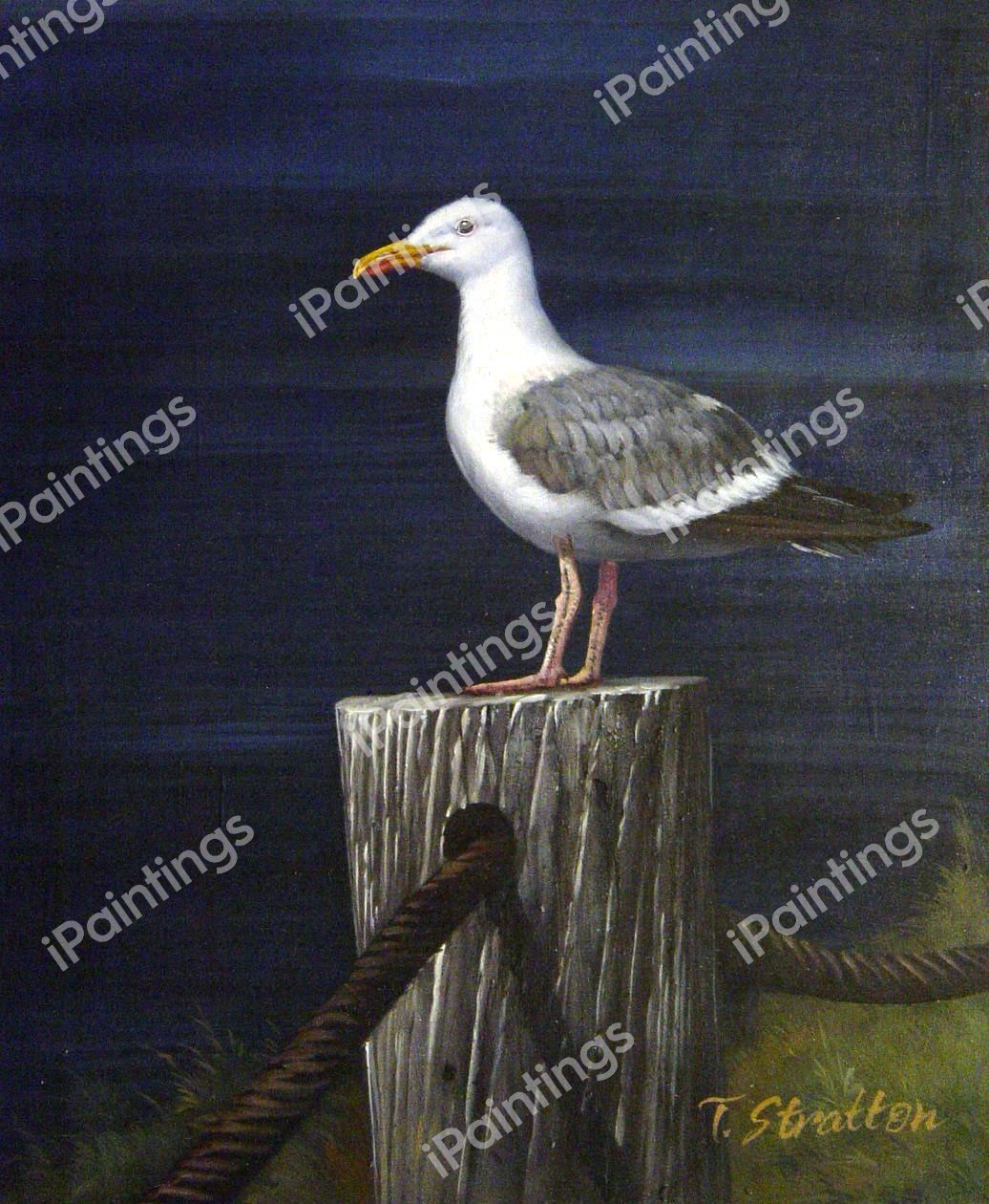 King Of The Beach. The painting by Our Originals